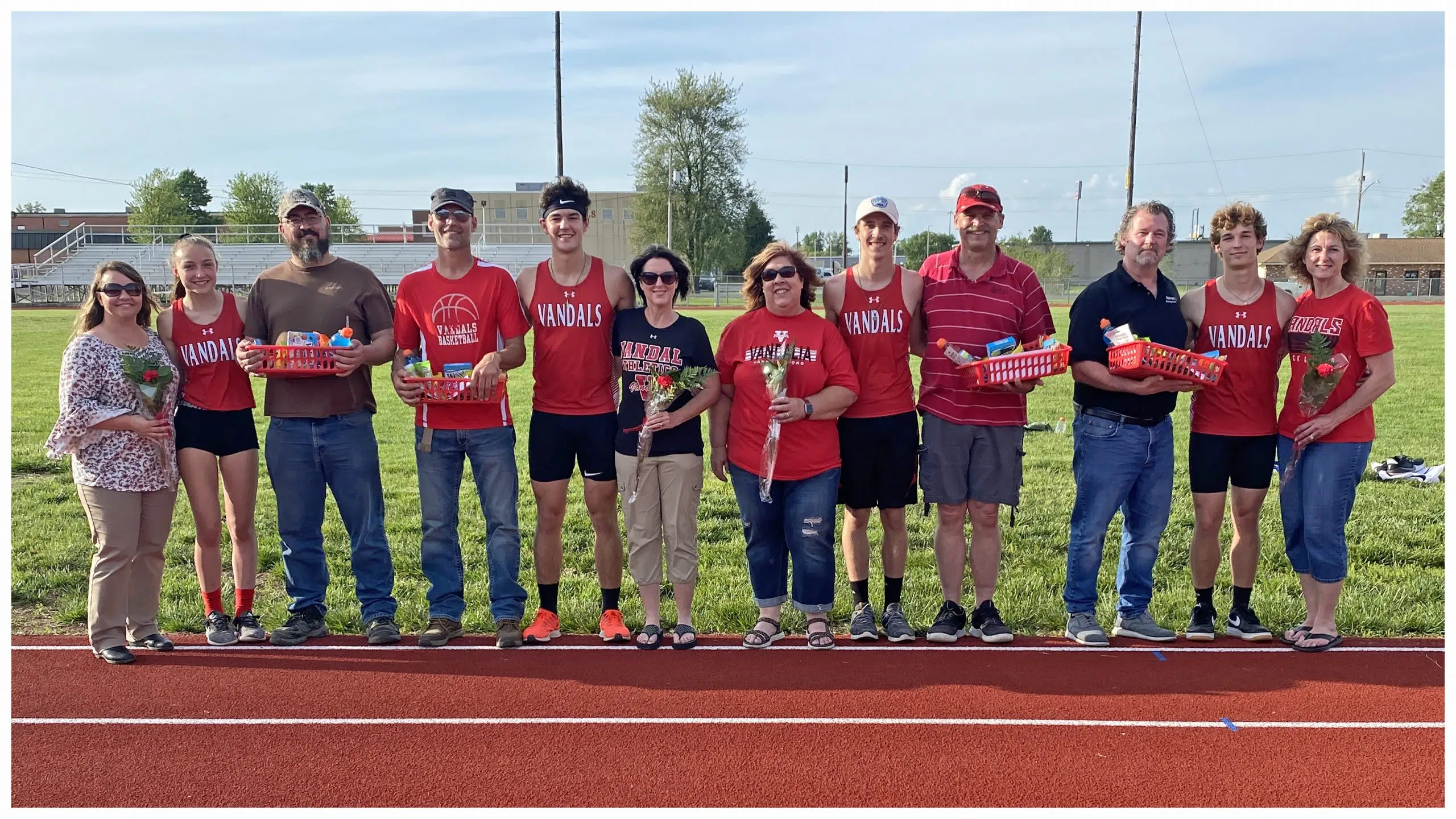 HS Boys Track--Meet at Vandalia with Vandalia, Greenville, BSE and CHBC