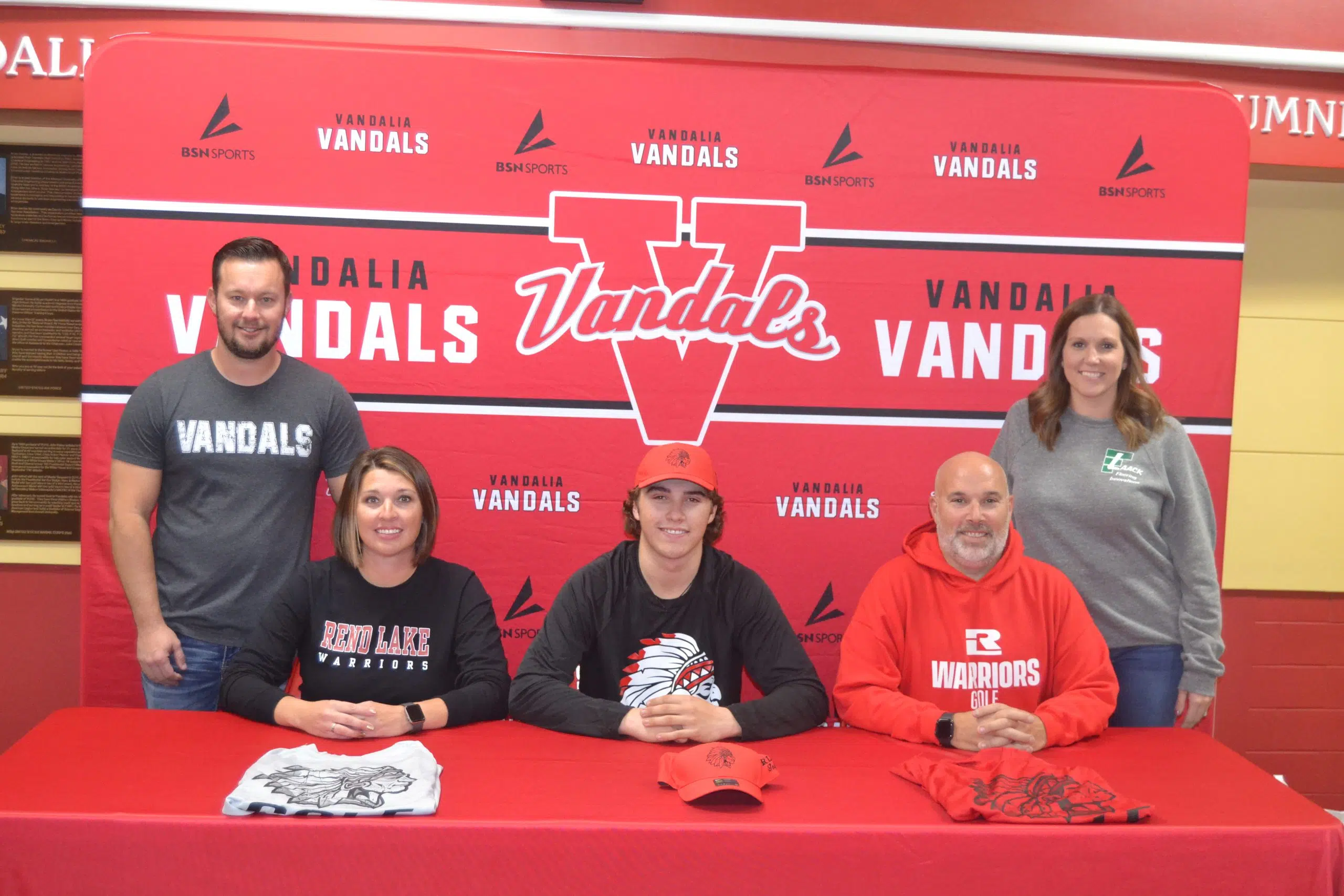 Vandals Senior Chase Laack will attend Rend Lake College to continue his education, play college golf