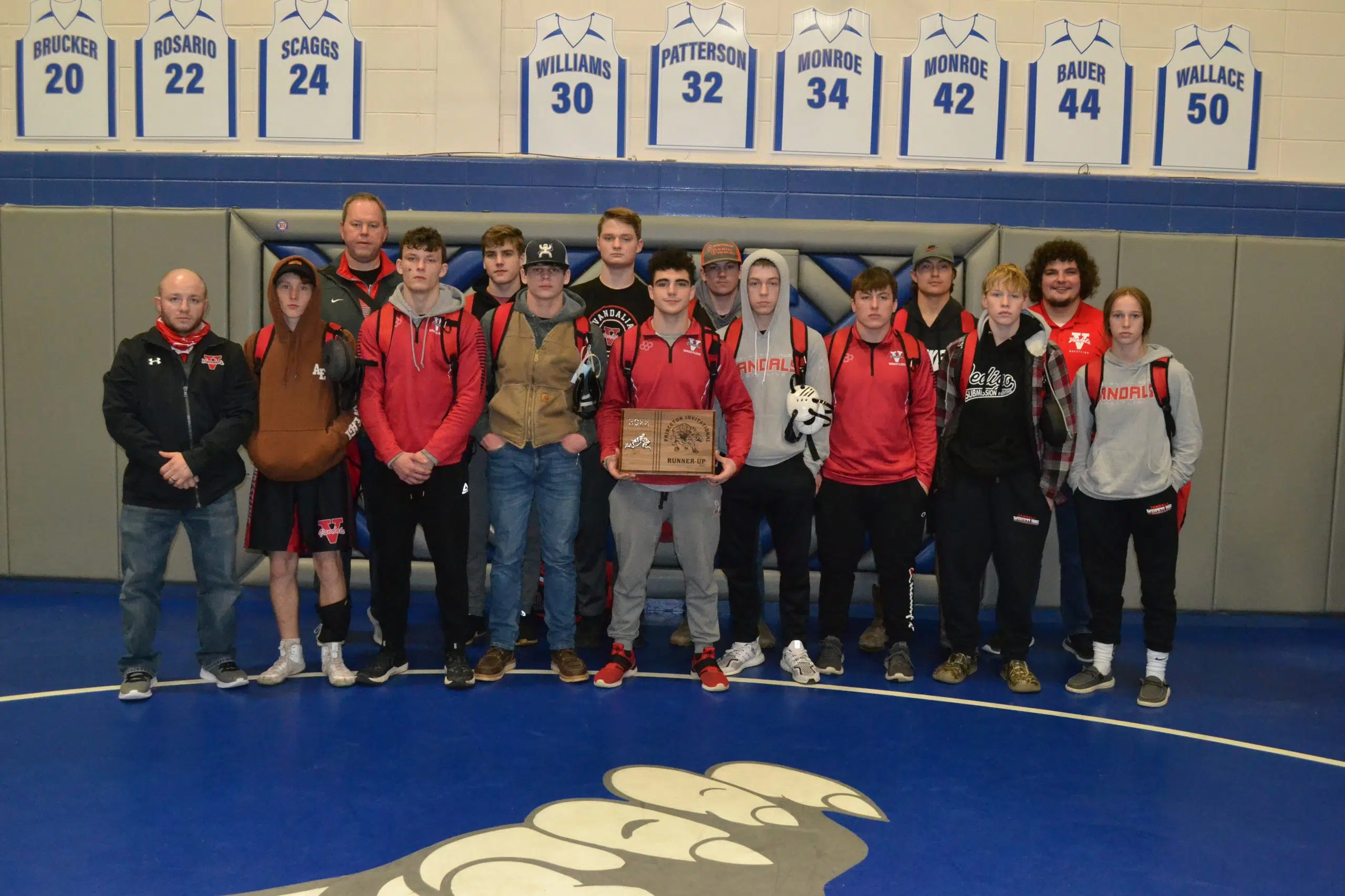 Vandals Wrestlers take 2nd place as a team at PIT---full individual results & podium pics