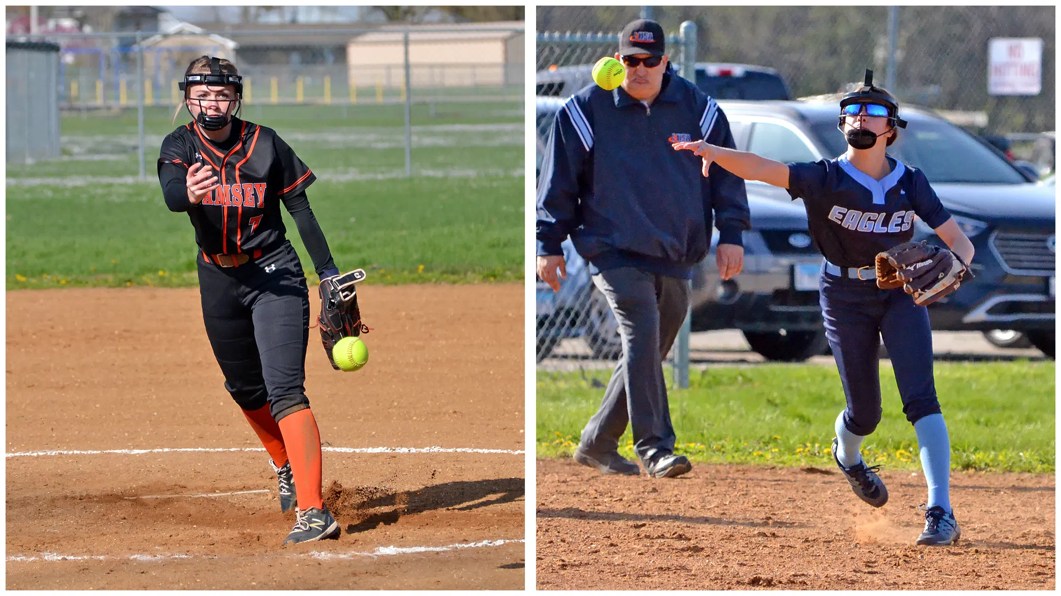 Ramsey Softball defeats SEB