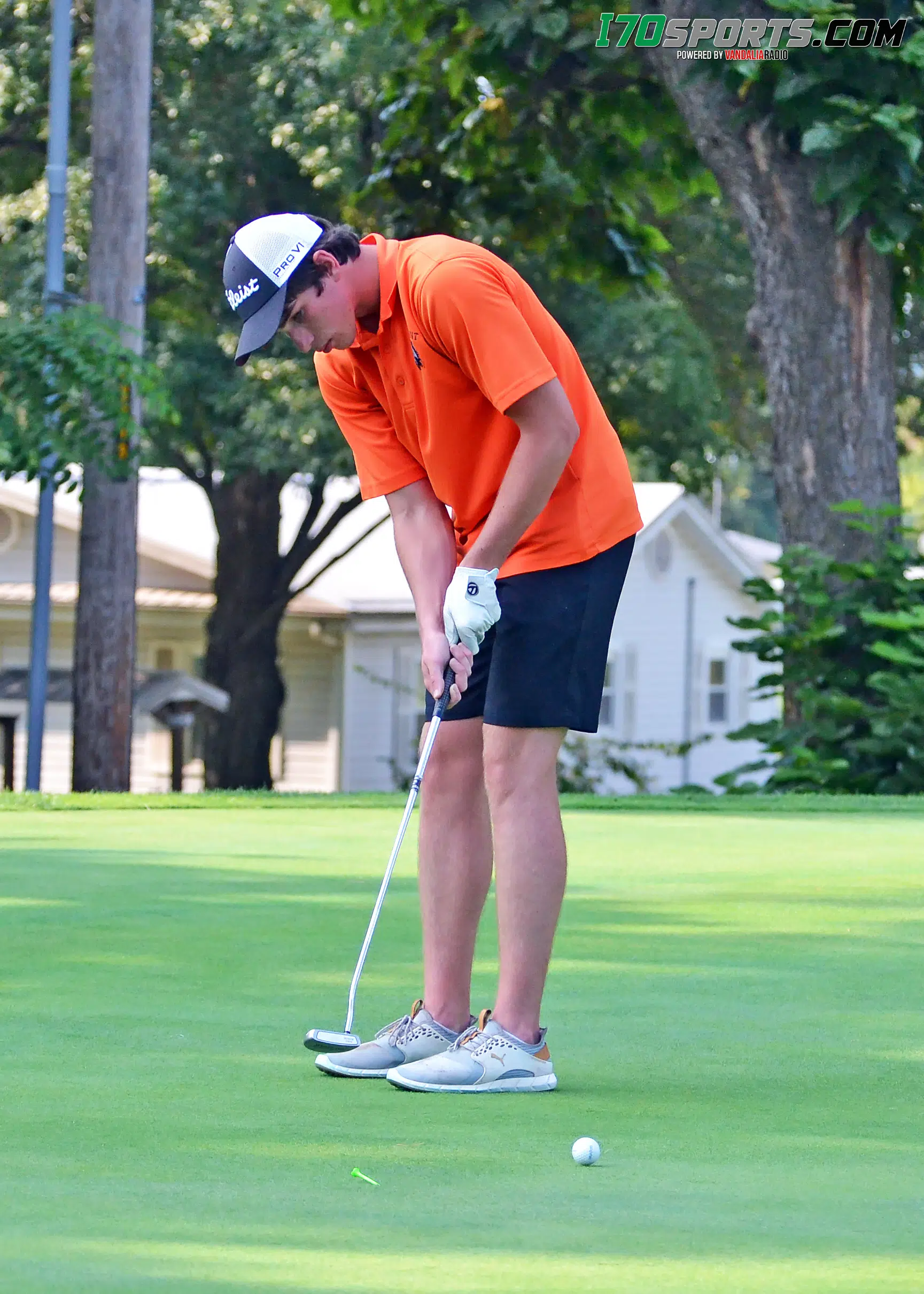 Altamont Golf in action at Casey Country Club---Avery Jahraus with the low score for the event