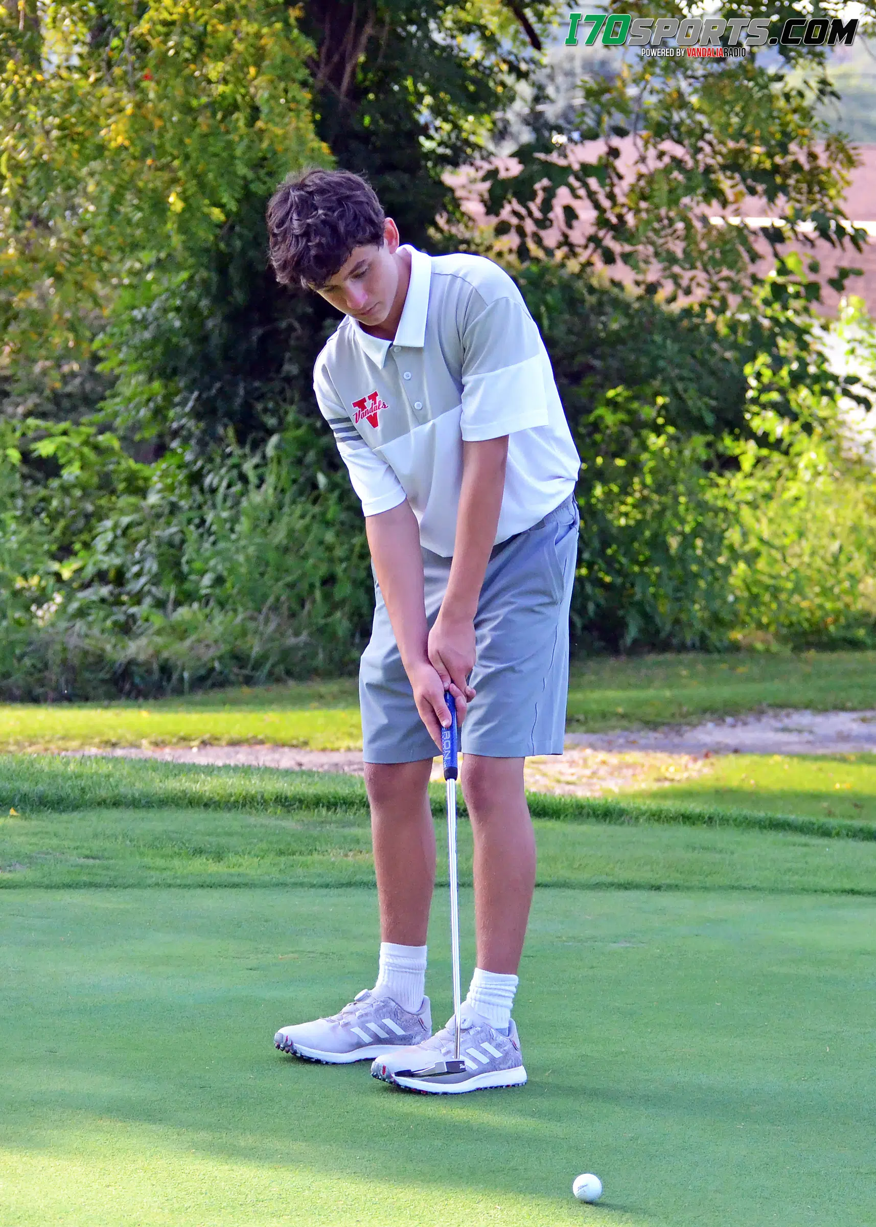 Vandals Golf team finishes 2nd as team in Tuesday meet---Conner McCall ties for 1st, Jonah Beesley 3rd