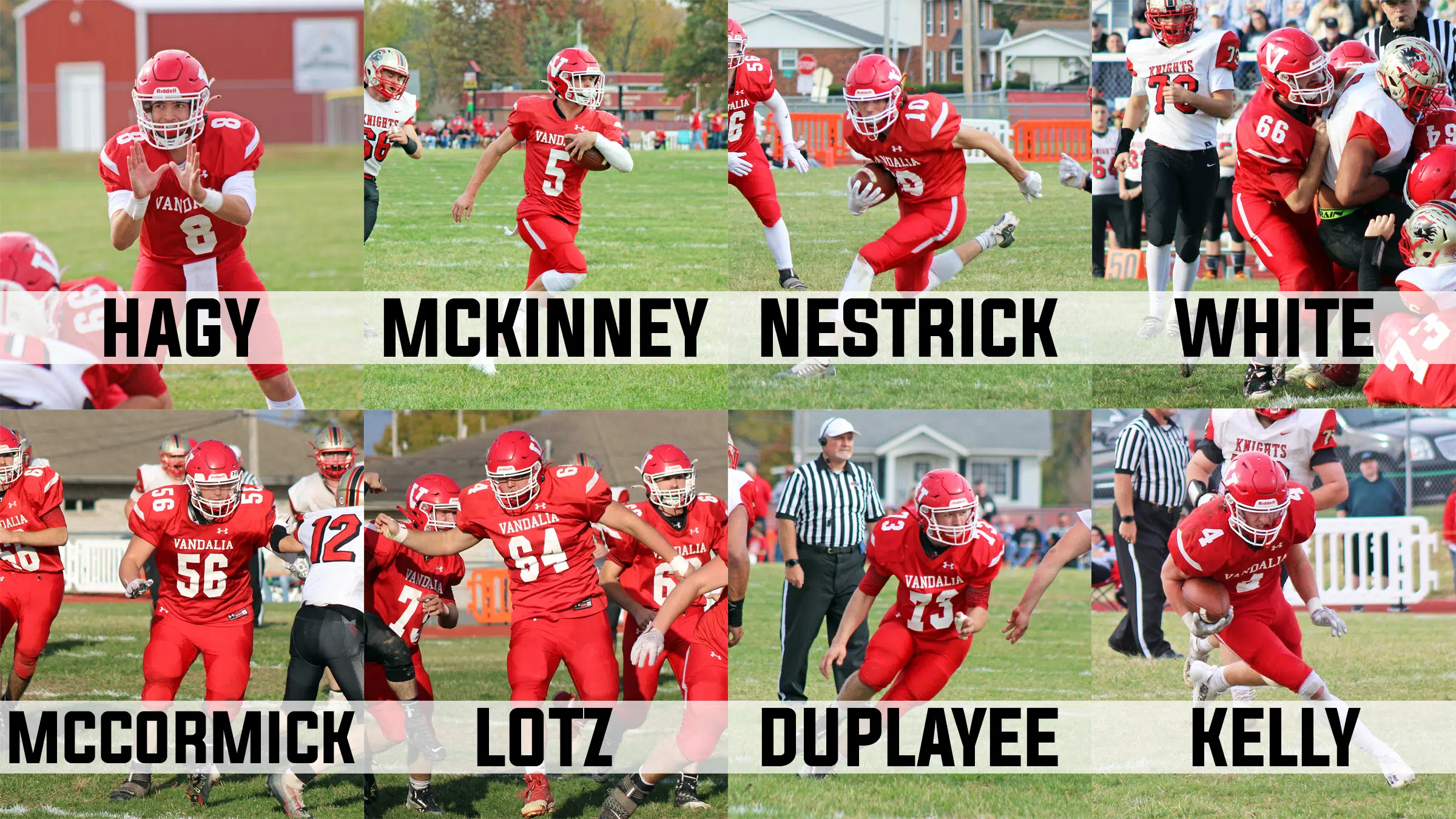 8 Vandals Named to SCC Football All-Conference Team