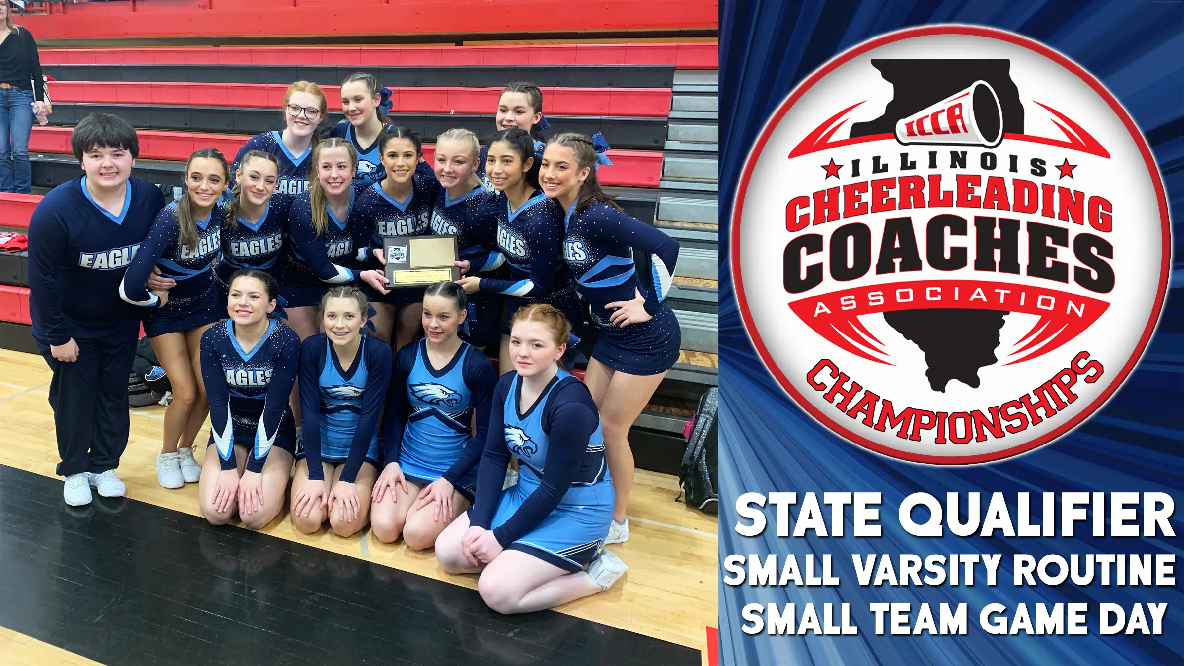 St. ElmoBrownstown Cheerleaders Qualify for ICCA State I70Sports