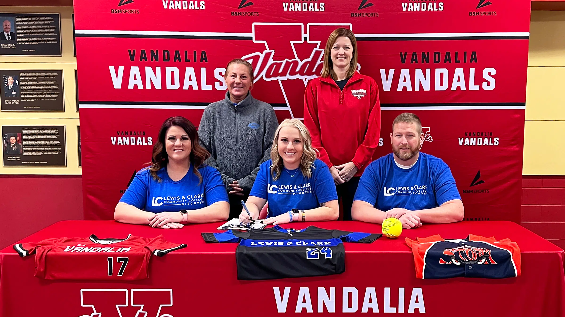Vandalia's Kopp Signs with Lewis & Clark Community College