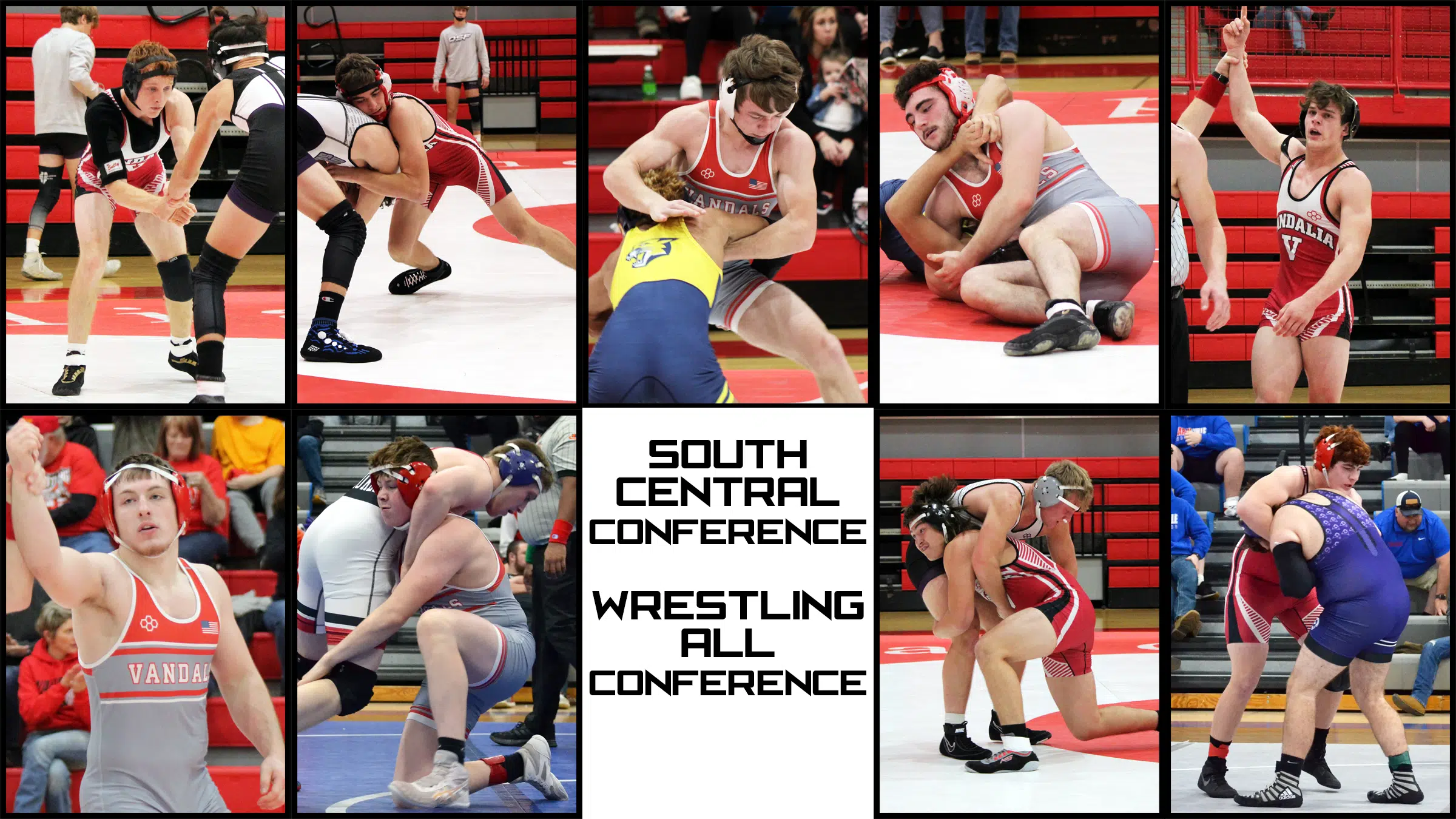 Nine Vandals Wrestlers Named SCC All Conference