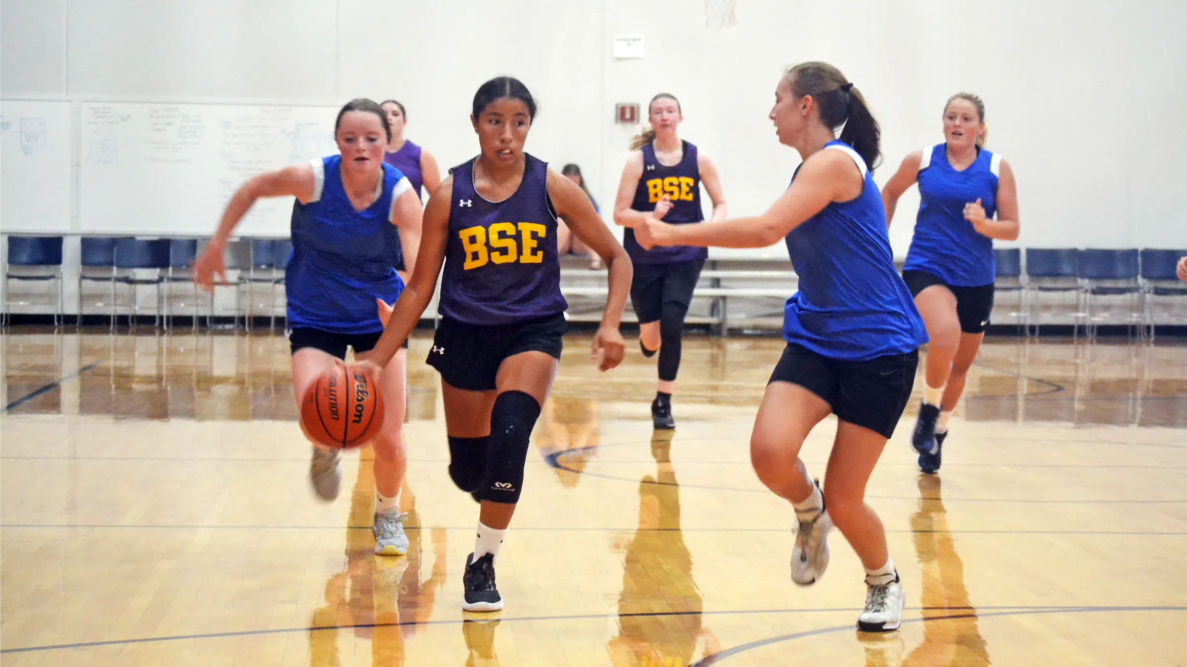 BSE Girls Basketball in action on Wednesday at Effingham Summer Shootout