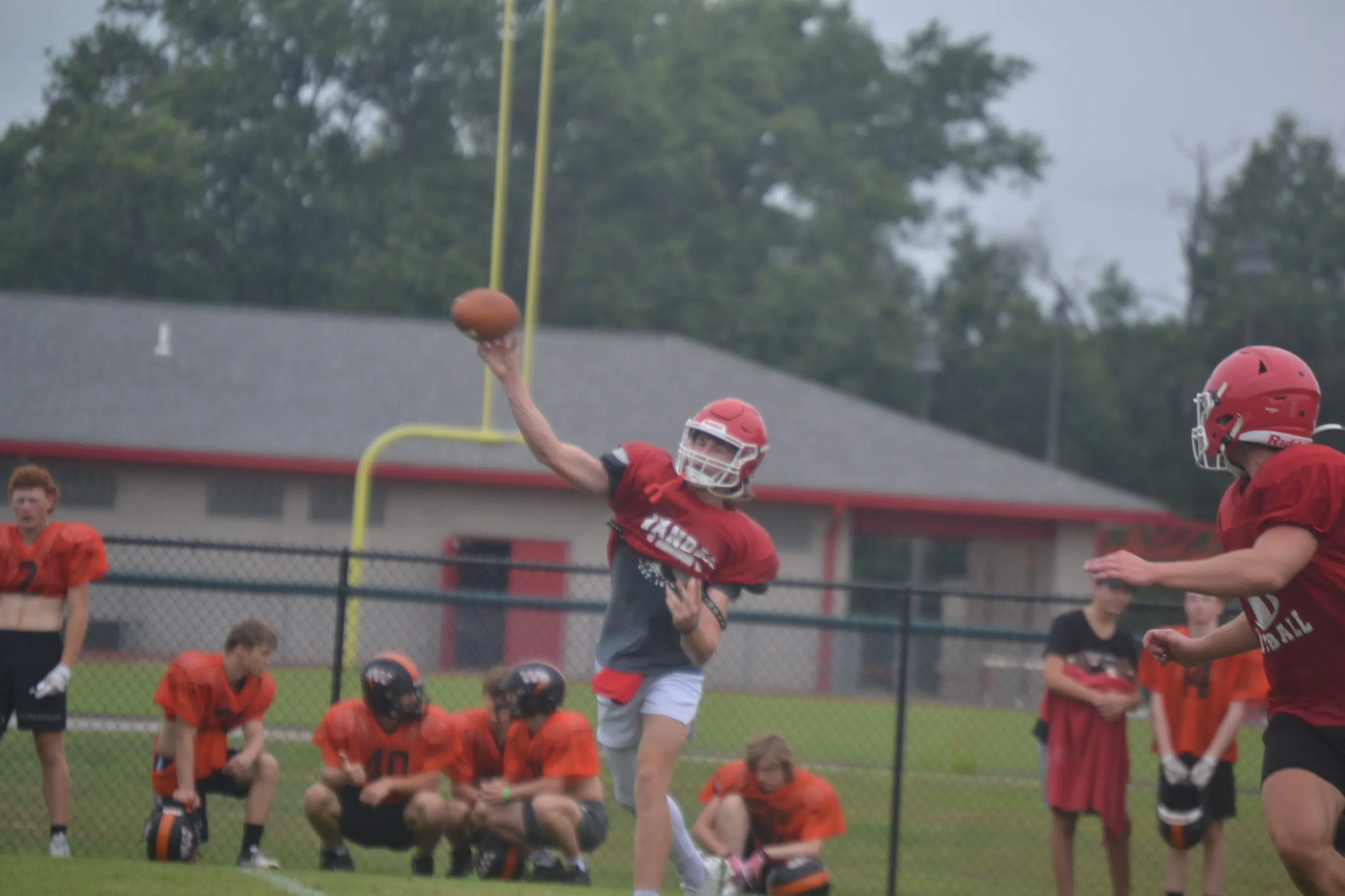 Vandals football getting ready for season, receiver spots are up for grabs