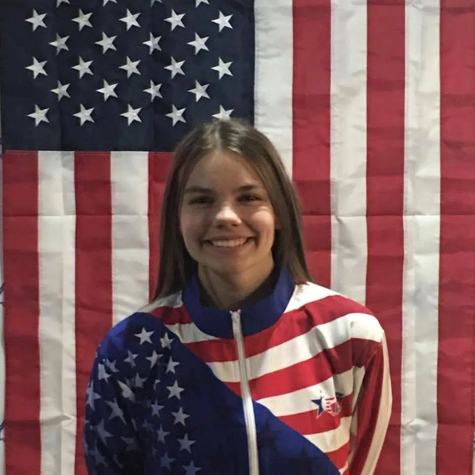 Vandalia Bowl holds watch party for recorded broadcast of Macy Jones run at Jr Gold Bowling National Championship