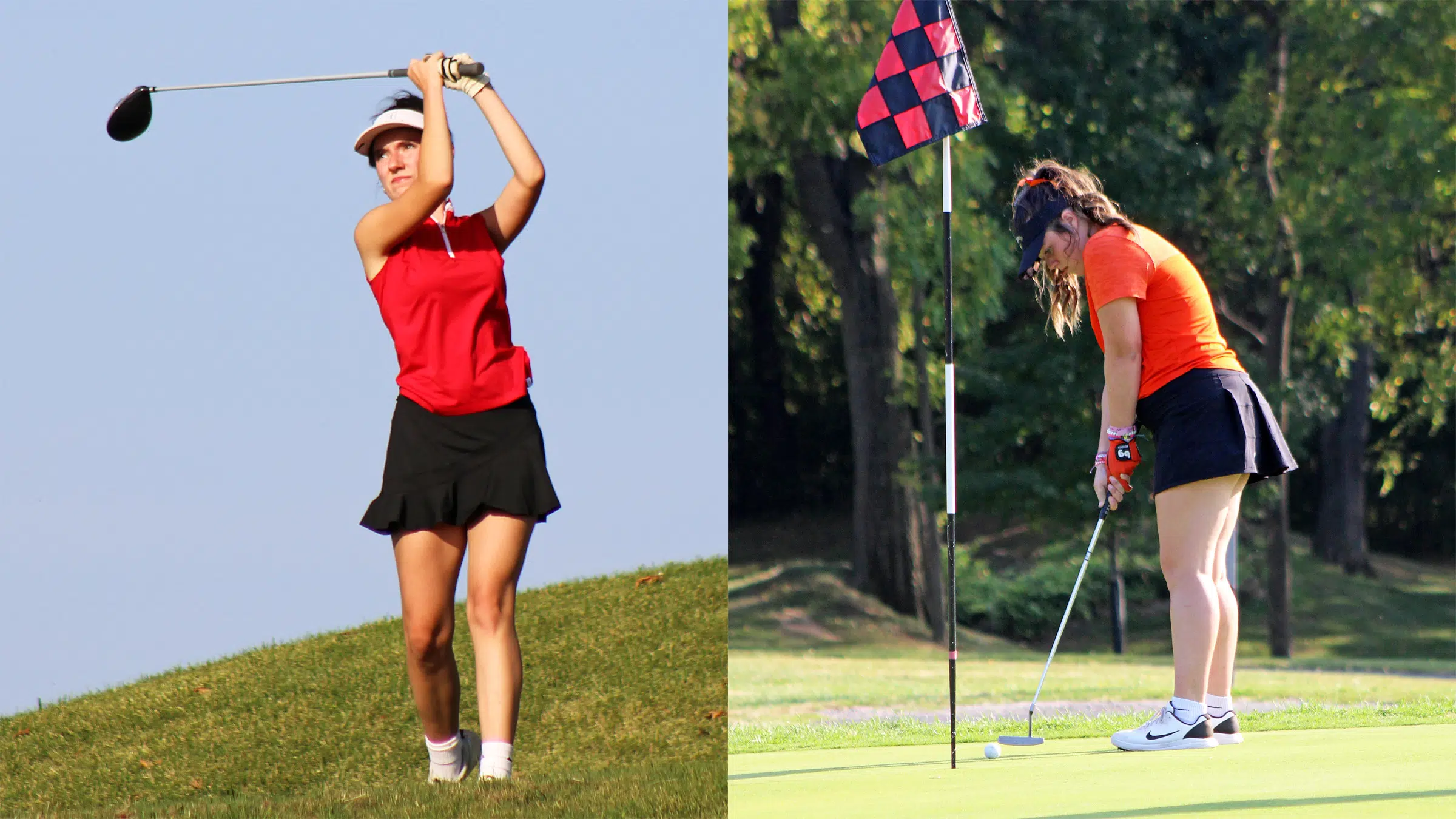 Ramsey Girls Golf defeats Lady Vandals--Ramsey's Coree Keagy the medalist for the round
