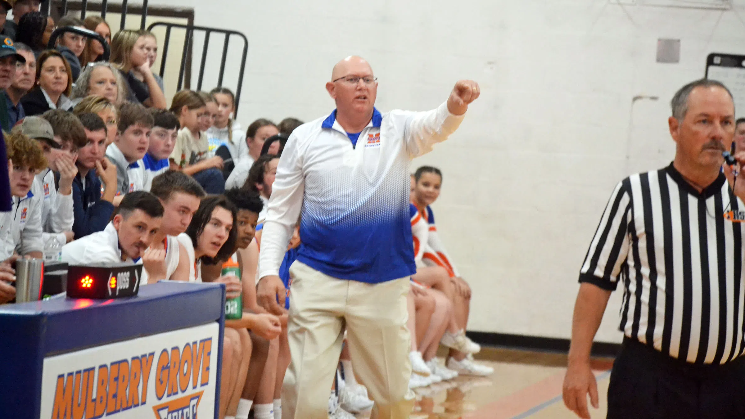 Interview with Mulberry Grove boys basketball coach Kevin Hartmann