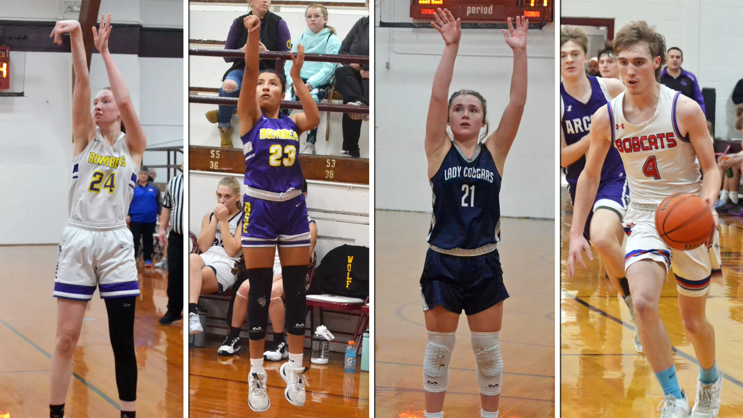 Seabaugh, Haslett, Webster and Wojcik Named to Dieterich Girls and Boys All-Tournament Teams