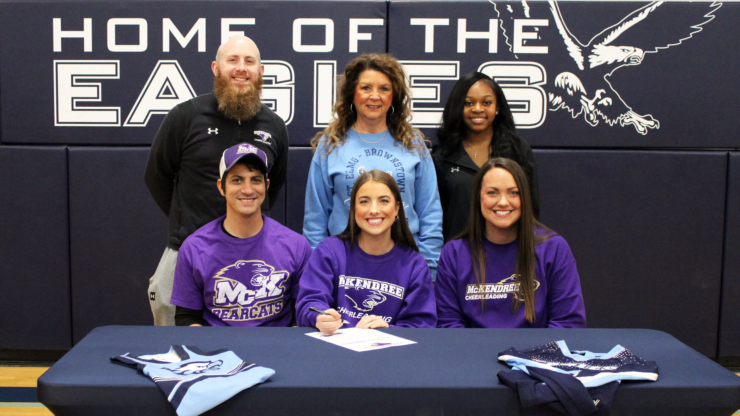 St. Elmo-Brownstown's Kairi Speagle Signs to Cheer for McKendree University