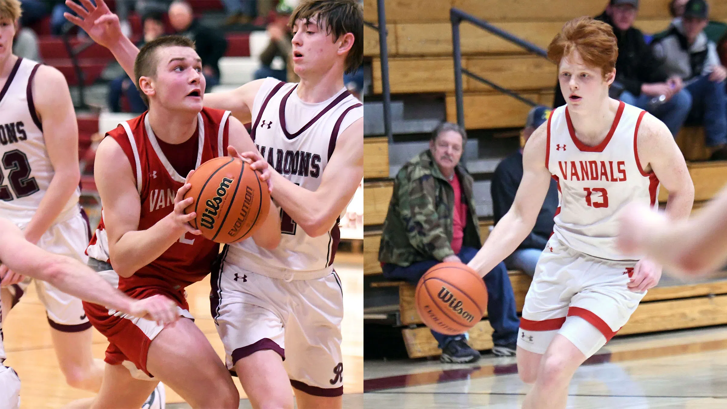 Vandalia's Robbins and Brannon Named to SCC Boys Basketball All-Conference Team