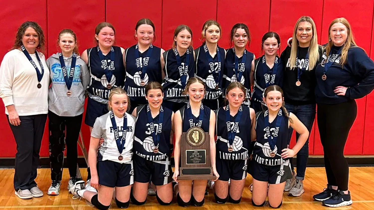 South Central Takes 4th at IESA 7-2A State Volleyball Tournament