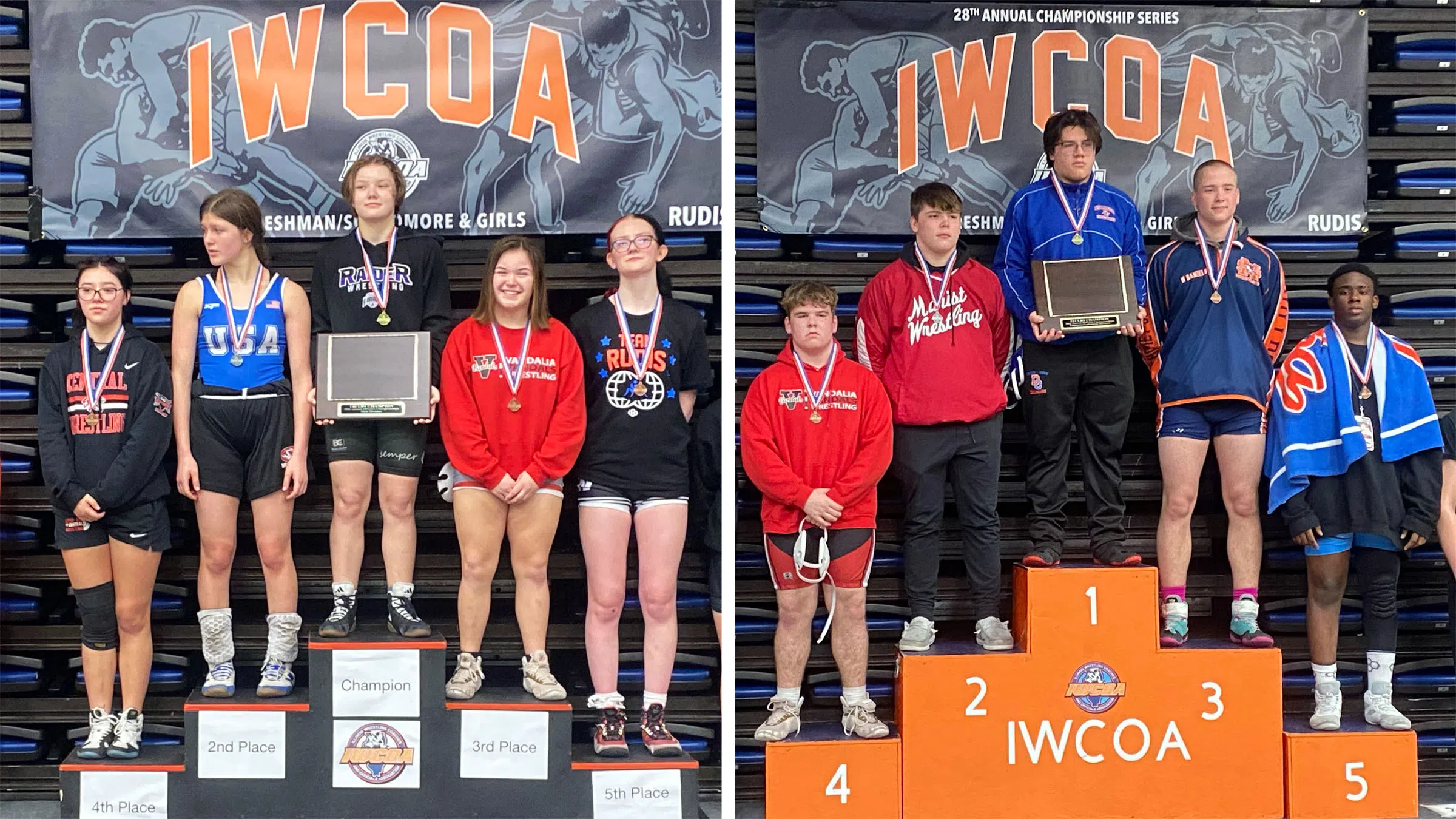 Dominic & Brynn Swyers have strong showings at IWCOA Boys Fresh/Soph & Girls State