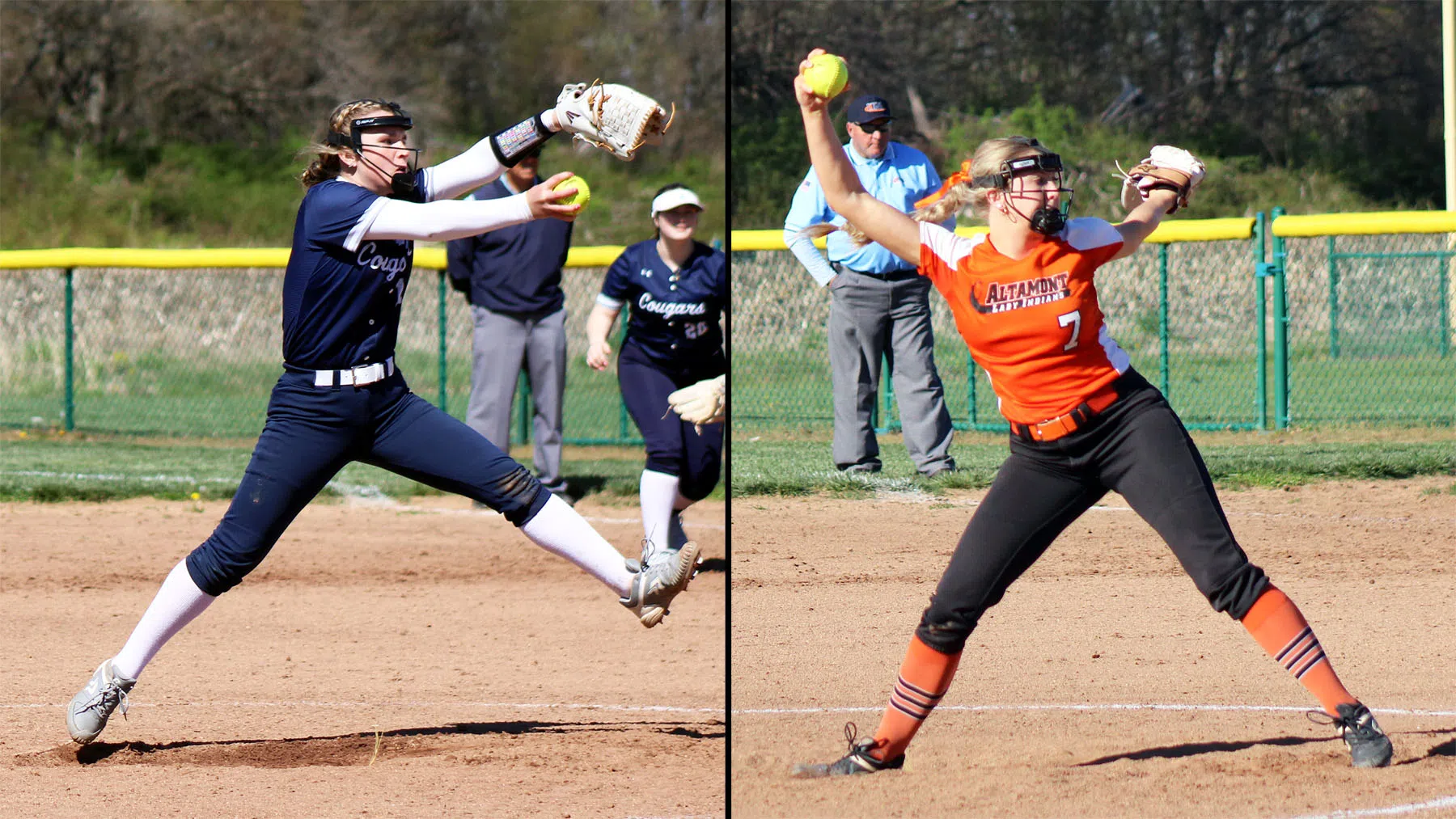 South Central Tops Altamont 3-0 in NTC Softball Pitcher's Duel
