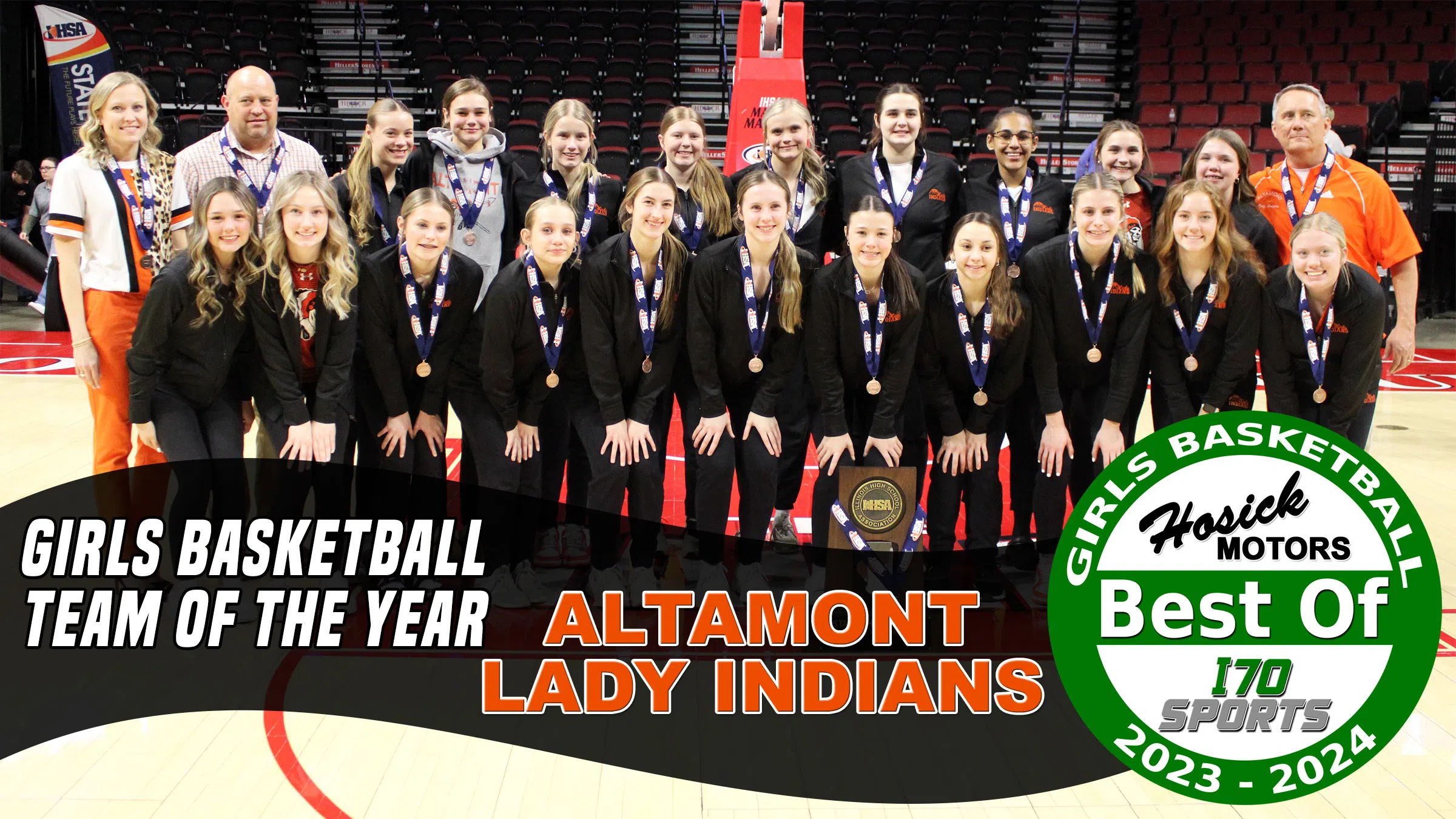 "Best Of" Winter Sports-Girls Basketball Team of the Year