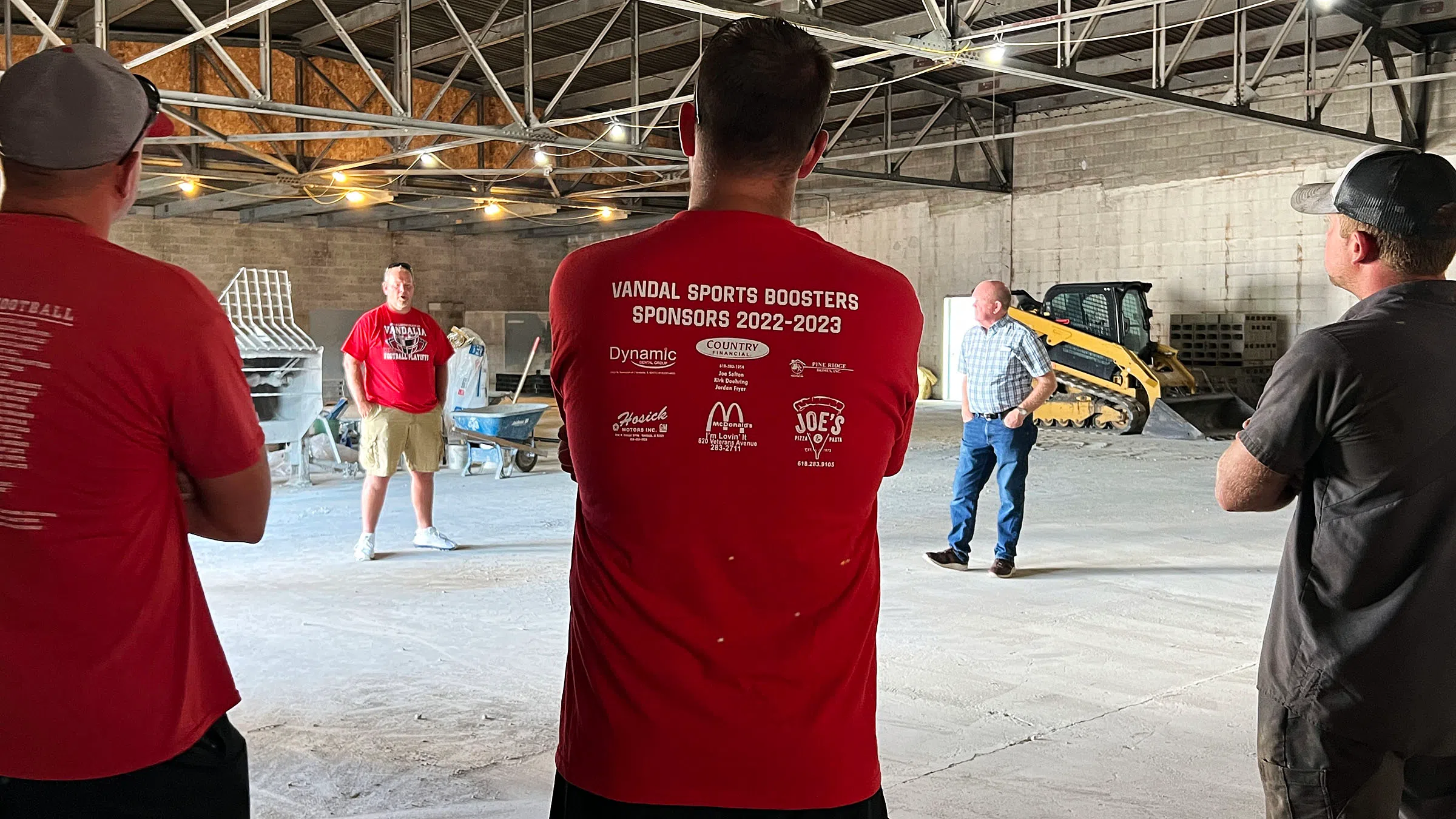 Forging Our Future Shows Off Construction Progress of New Vandalia Athletic Building