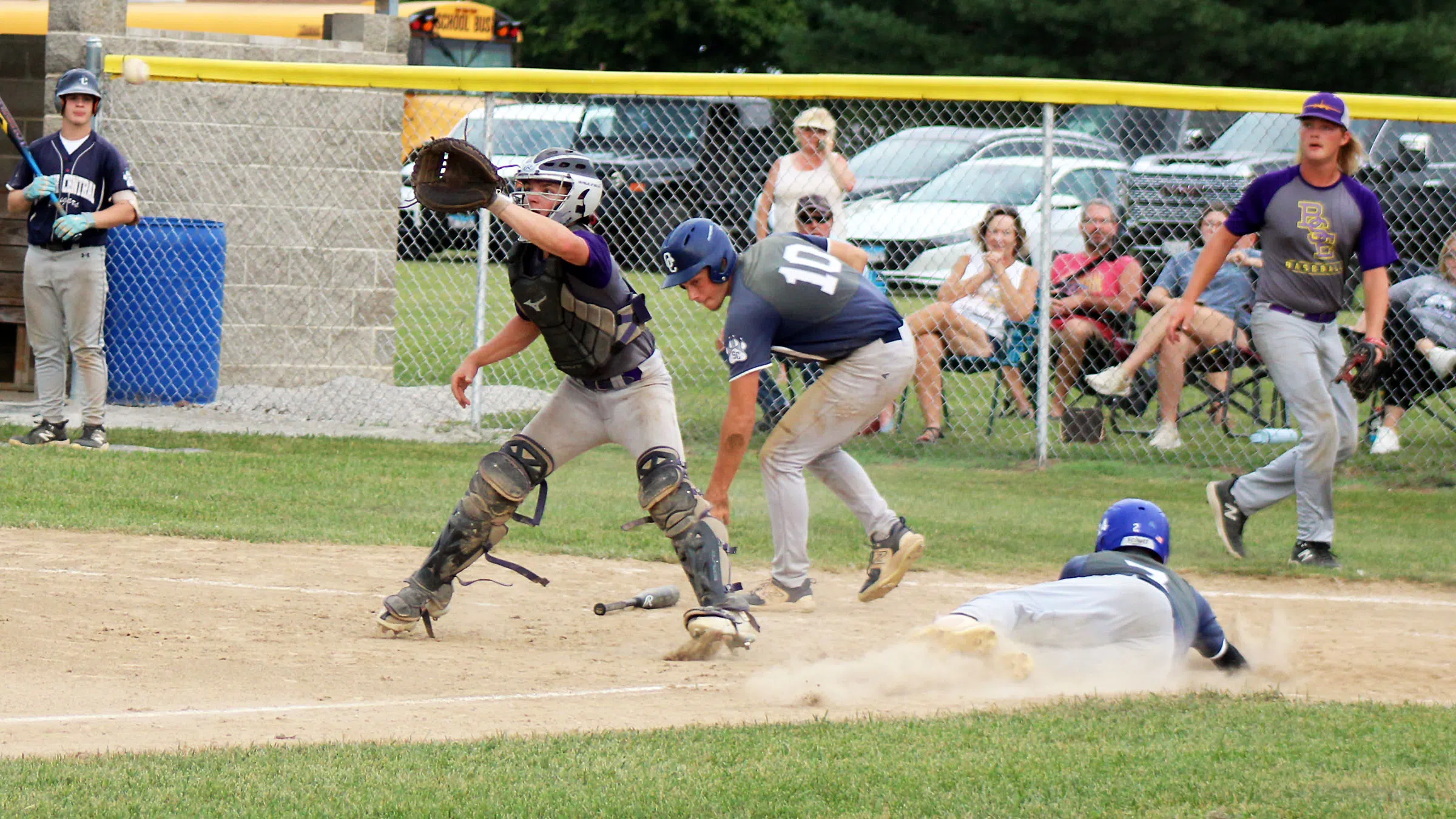 South Central Beats BSE in NTC Baseball Action