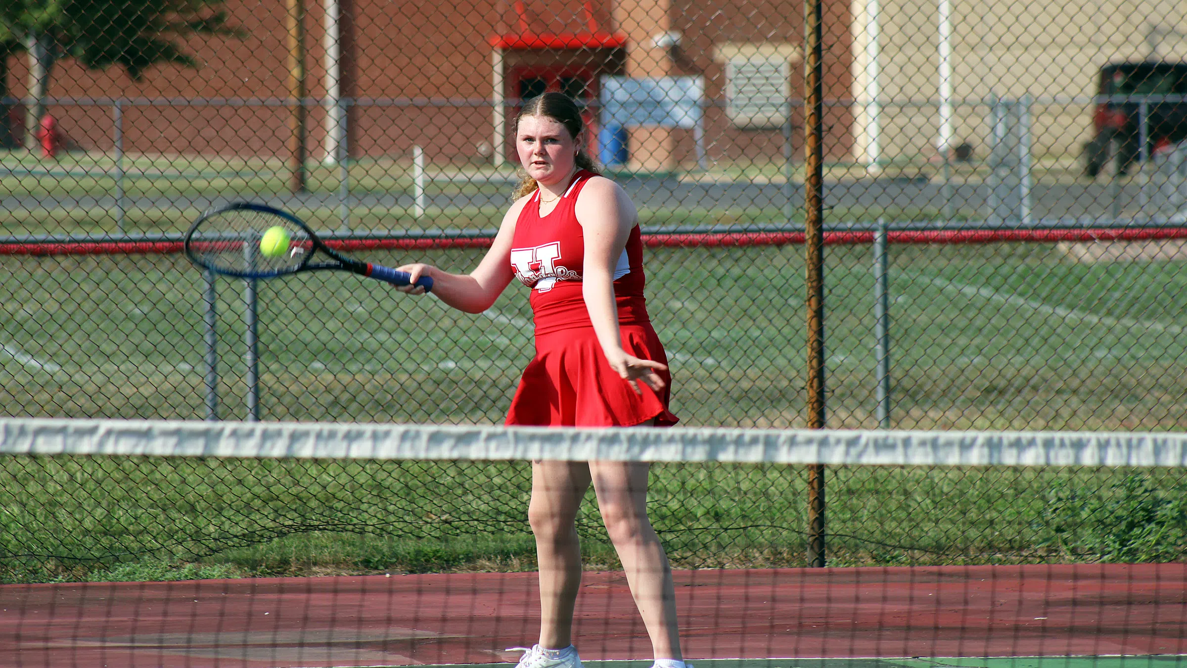 Lady Vandals Tennis Falls to Greenville
