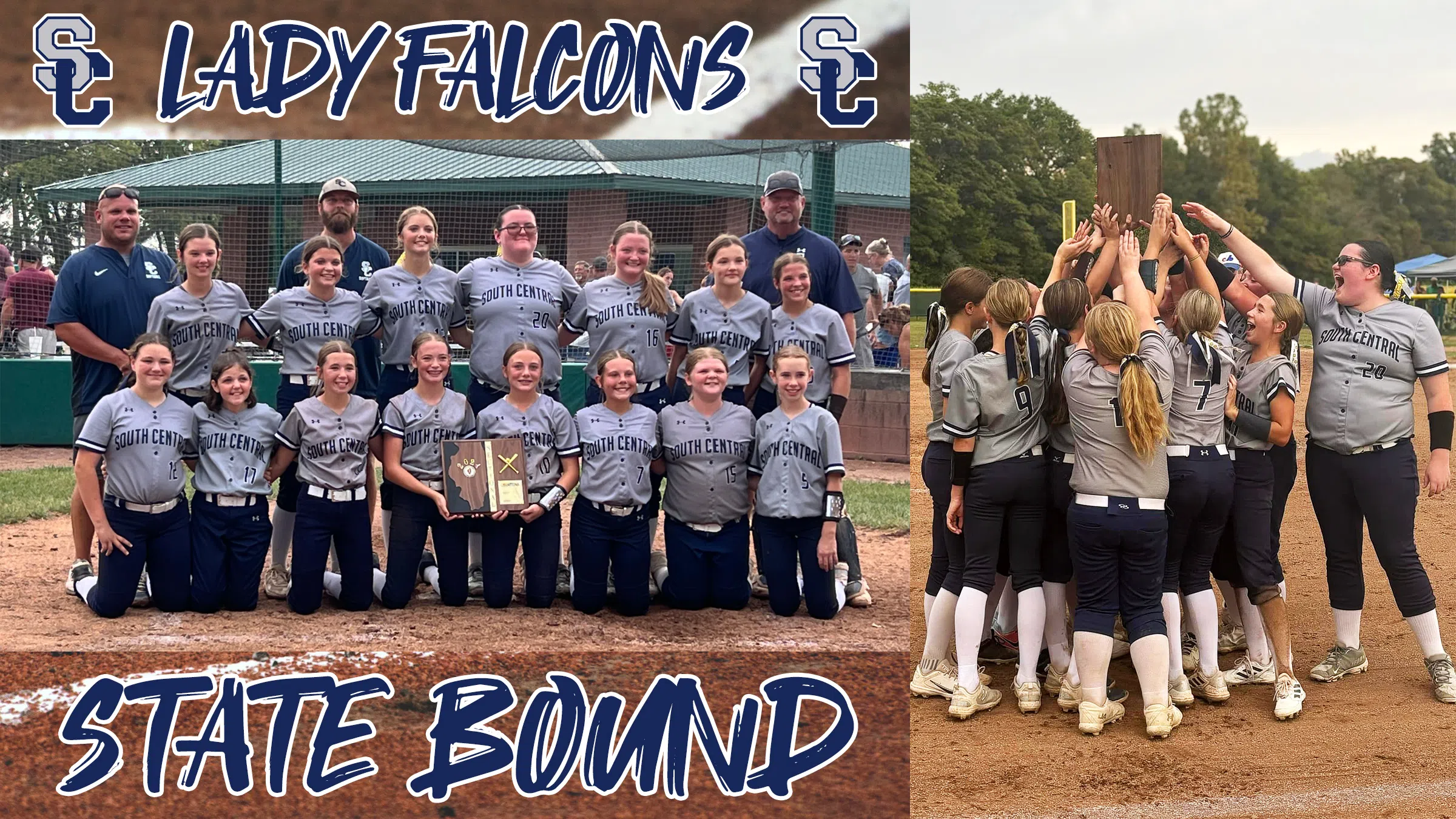 South Central Junior High Softball gets set for State Quarterfinals tomorrow morningGame will