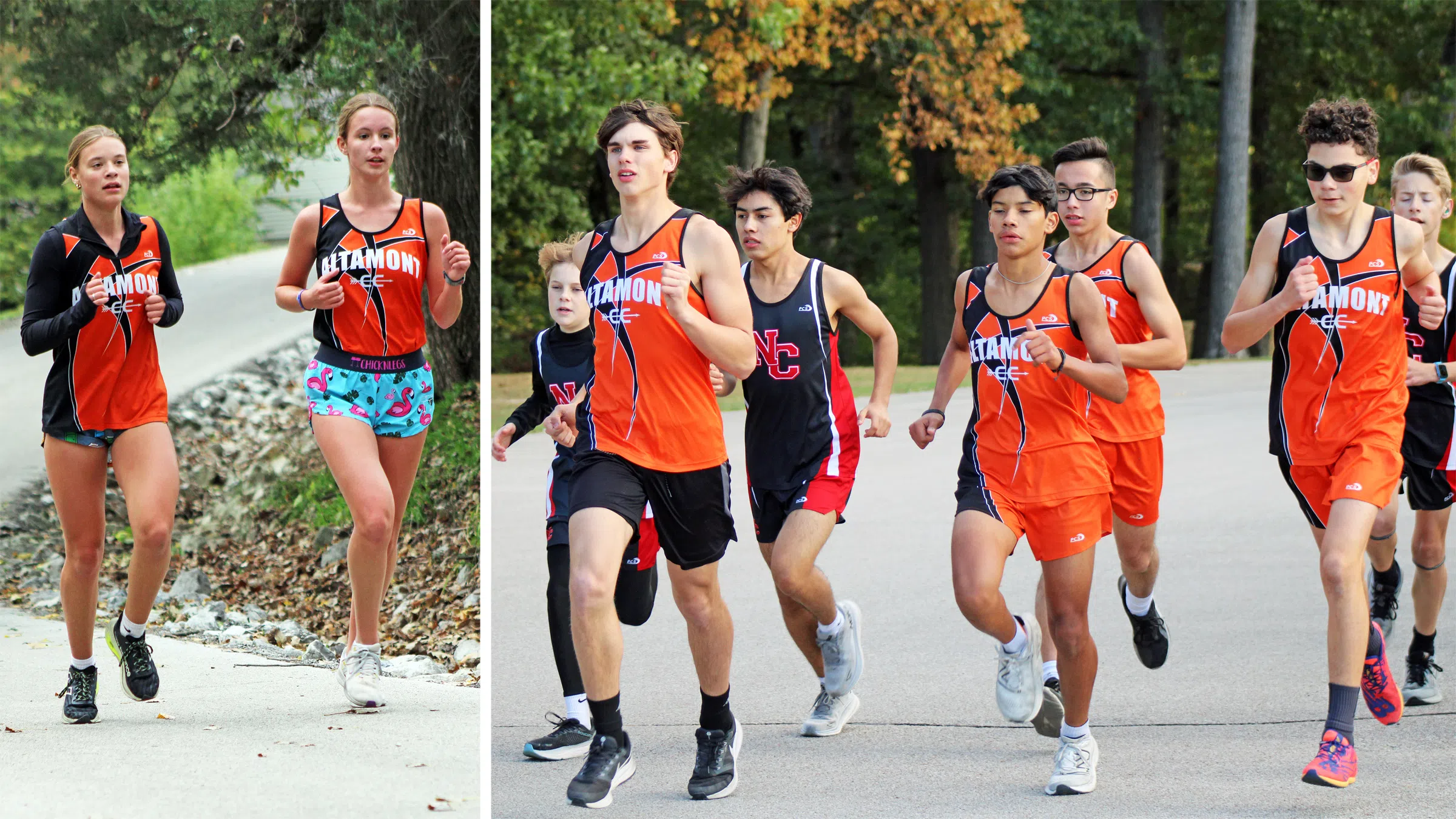 Altamont Boys and Girls Run Season, Personal Records at NTC Meet