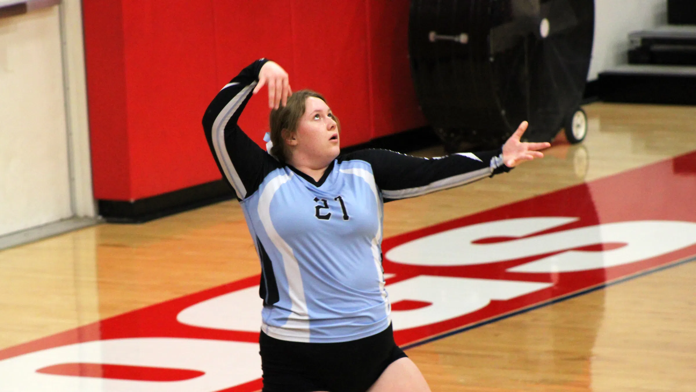 SEB Volleyball Can't Keep Up With Nokomis in Two Set Regional Semifinal Loss