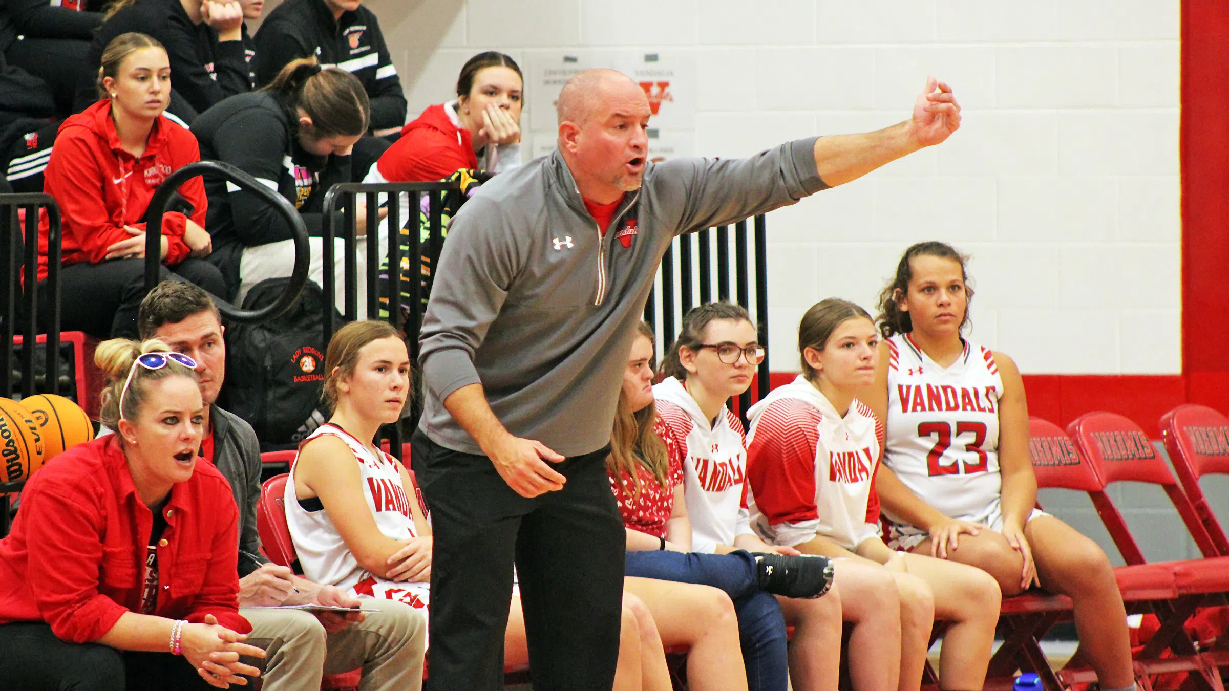 Interview with Lady Vandals Basketball Coach Mark Rinehart