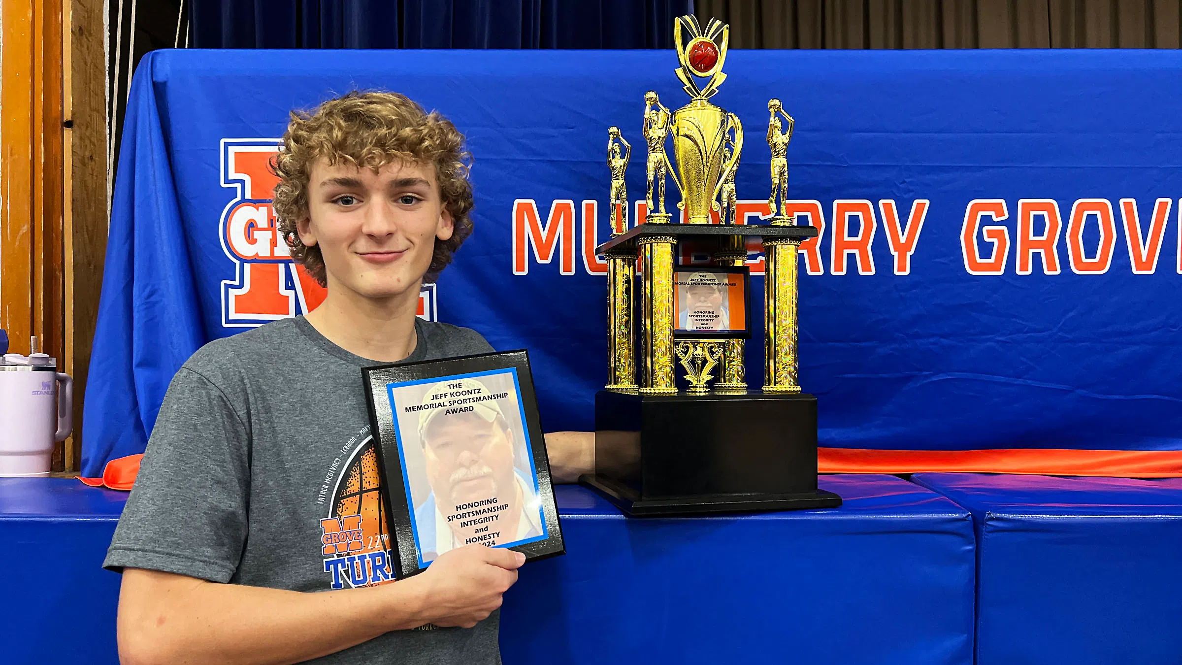 Mulberry Grove's Henrichsmeyer Wins First Annual Jeff Koontz Sportsmanship Award