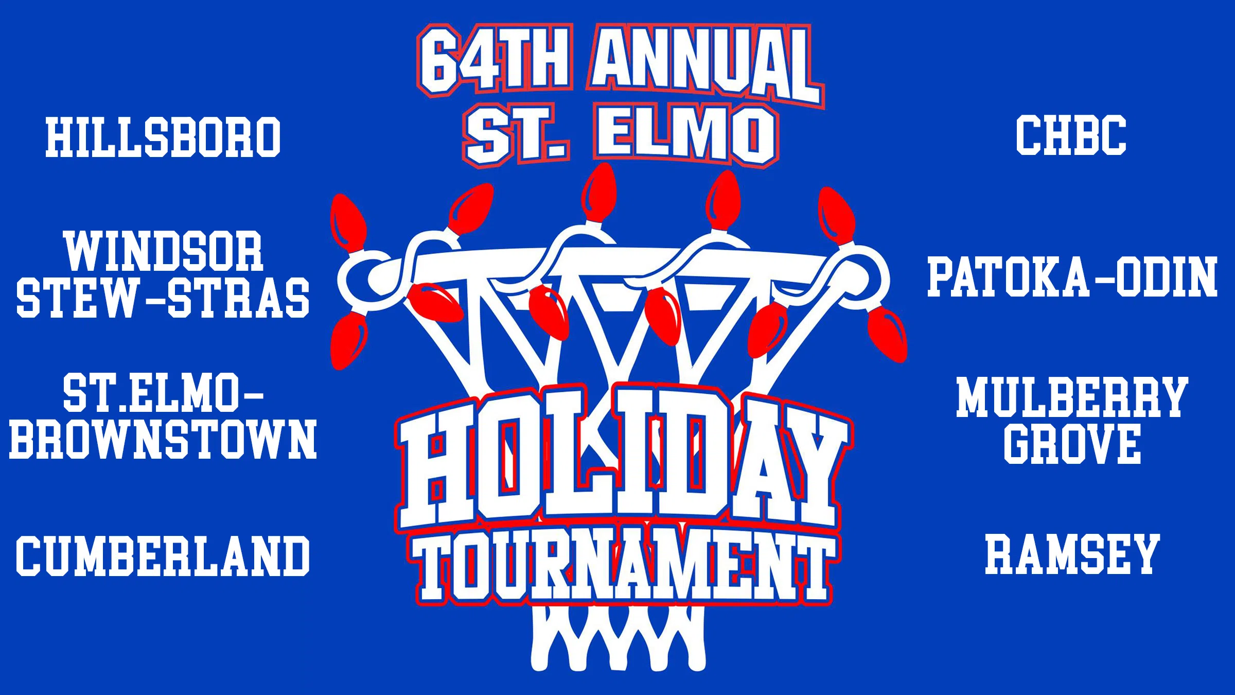 64th Annual St. Elmo Holiday Tournament Kicks Off Tonight---Games on WKRV