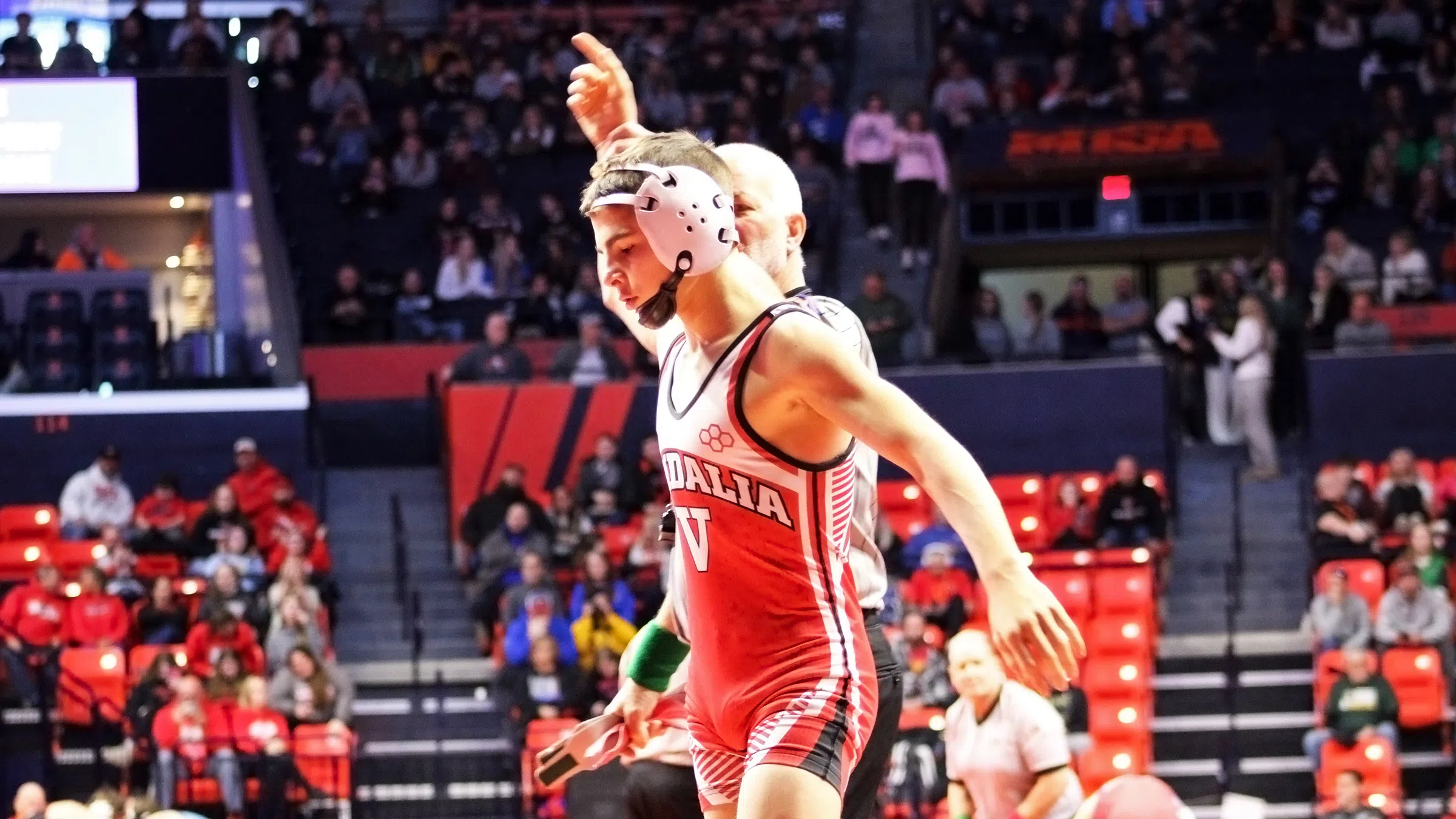 Vandalia Wrestling Individual State Championship Semifinals -- 8:30pm Update