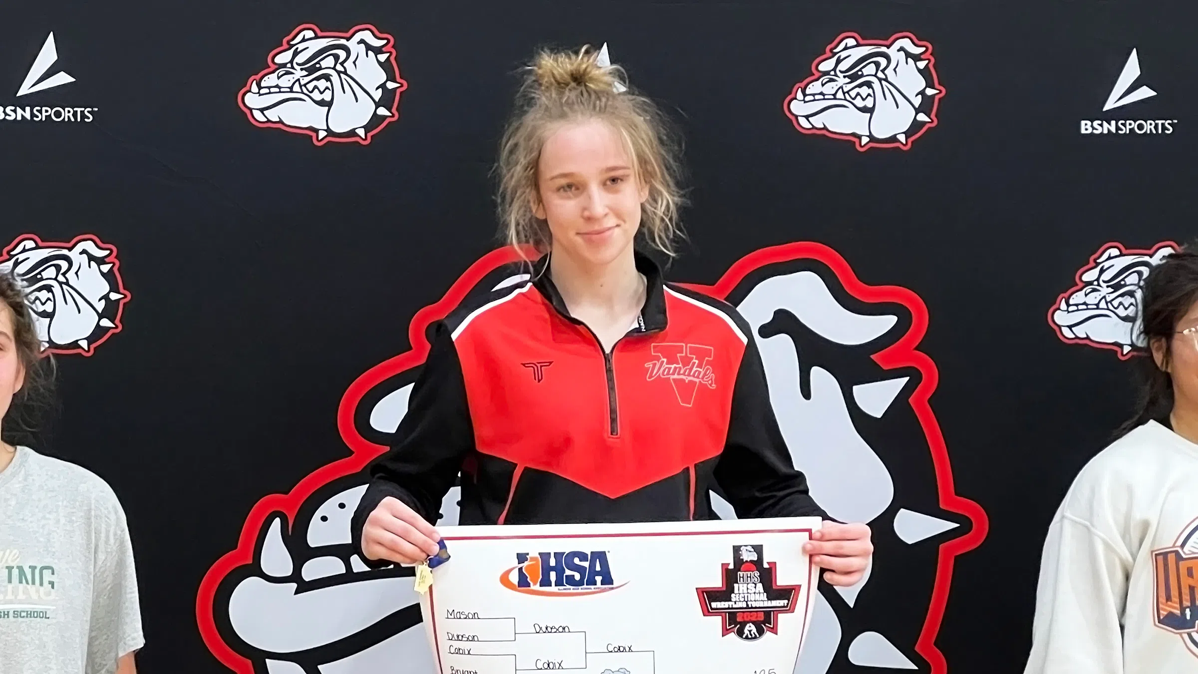 IHSA Girls Wrestling State Final Updates - Bowers On to Championship Semifinals After Quarterfinal Win By Decision
