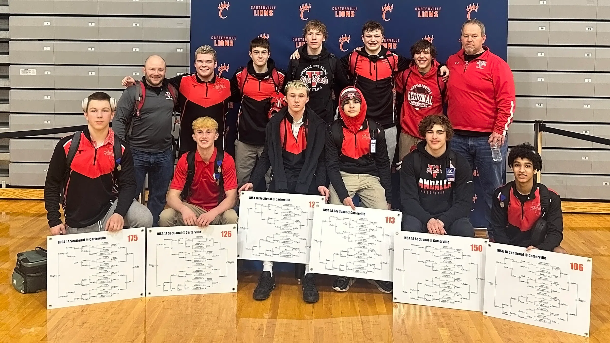 Vandals Send 11 Wrestlers to the Individual State Tournament