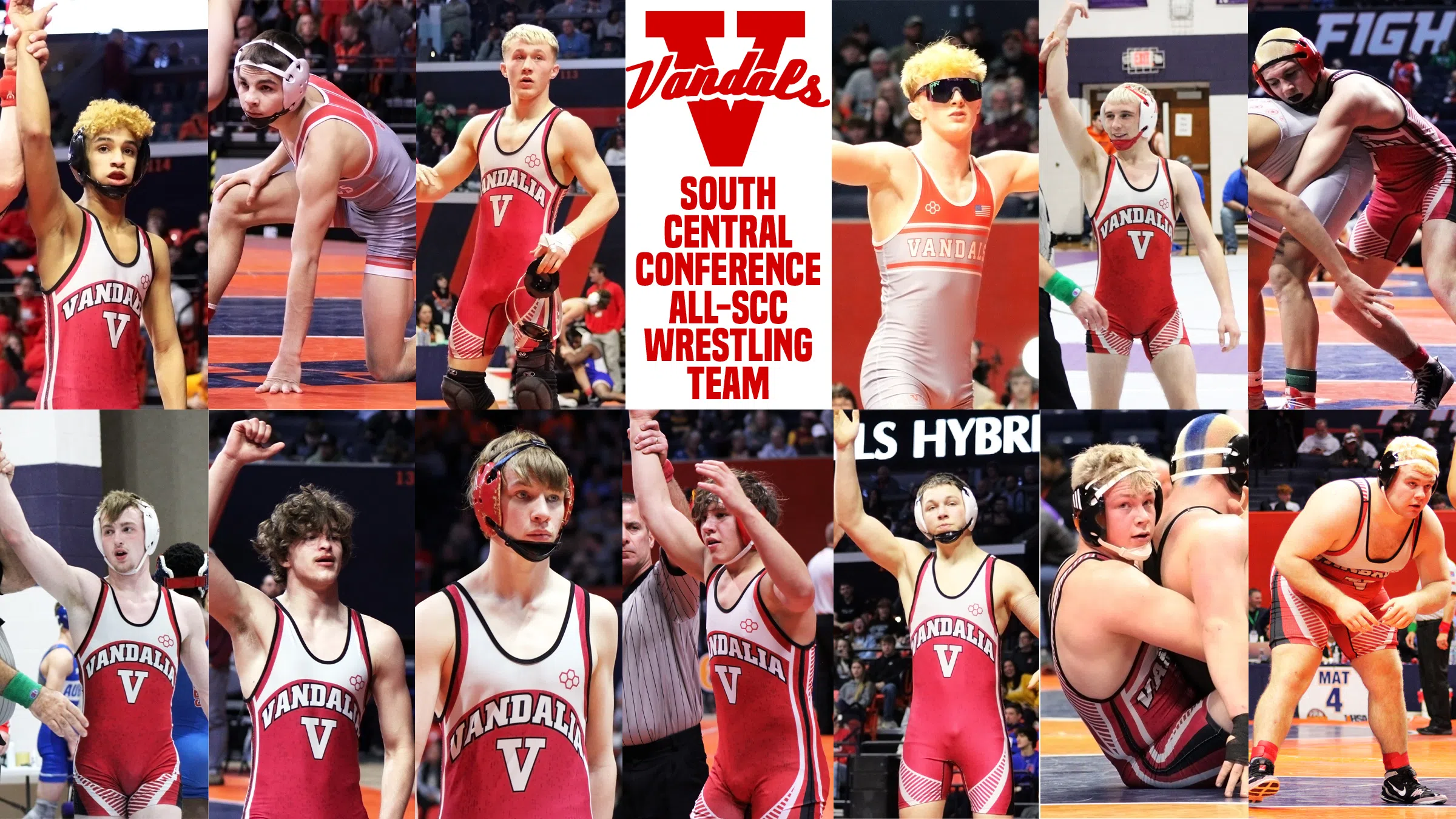 13 Vandals Wrestlers Named to SCC All-Conference Team