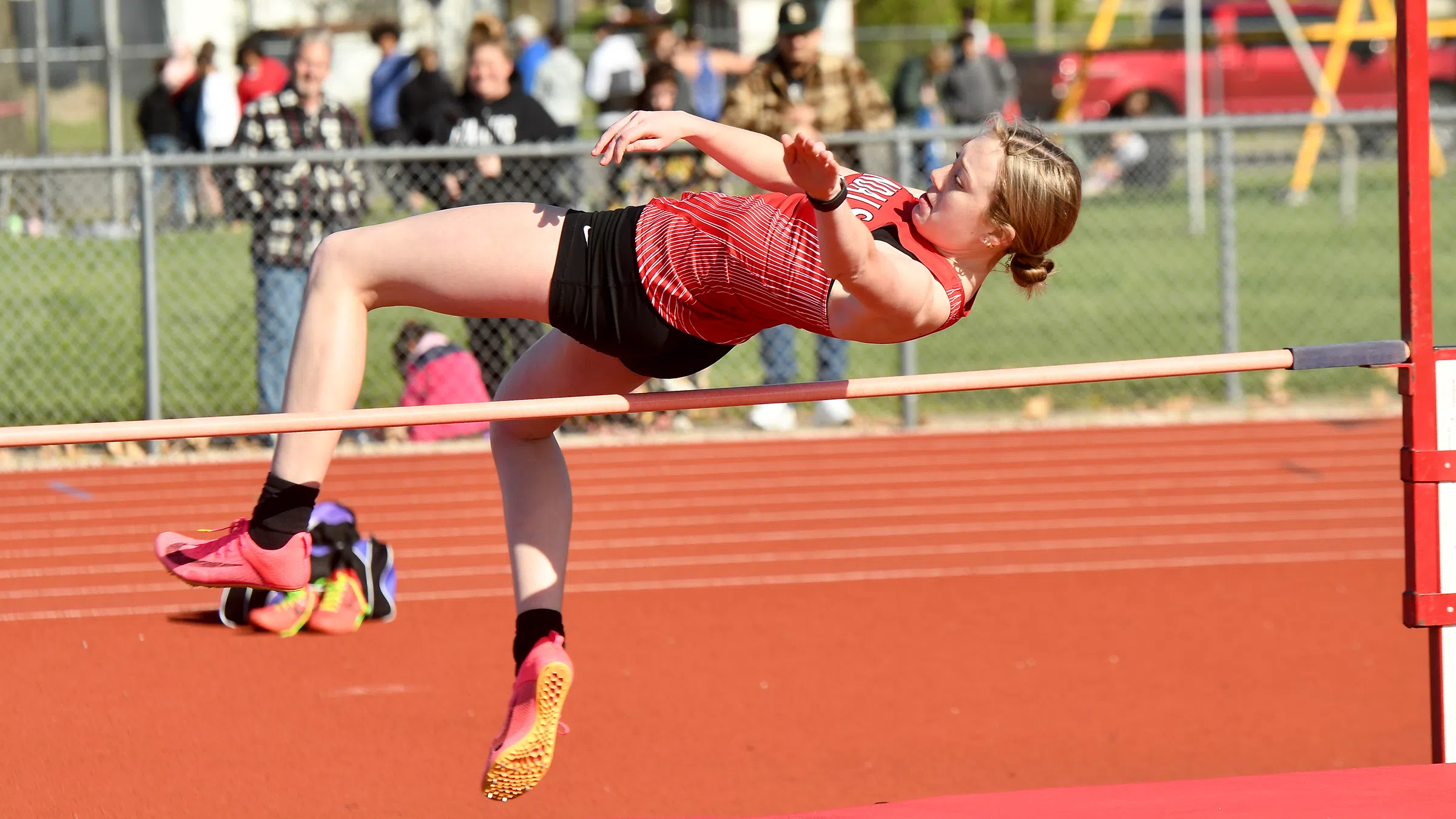 Vandalia Girls Track Takes Second and First in Two Home Meets This Week