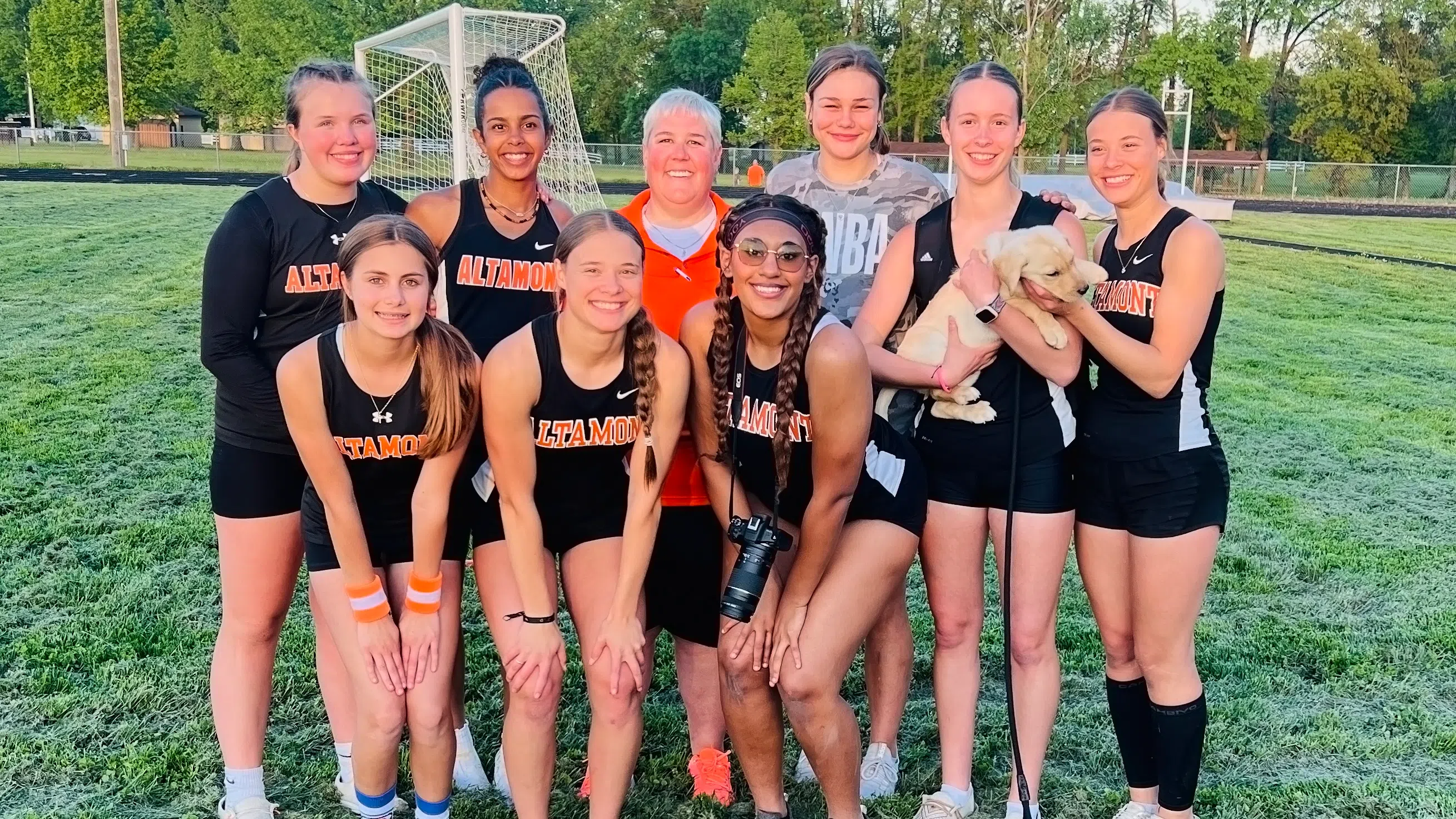 Lady Indians Take Second at National Trail Conference Track Meet