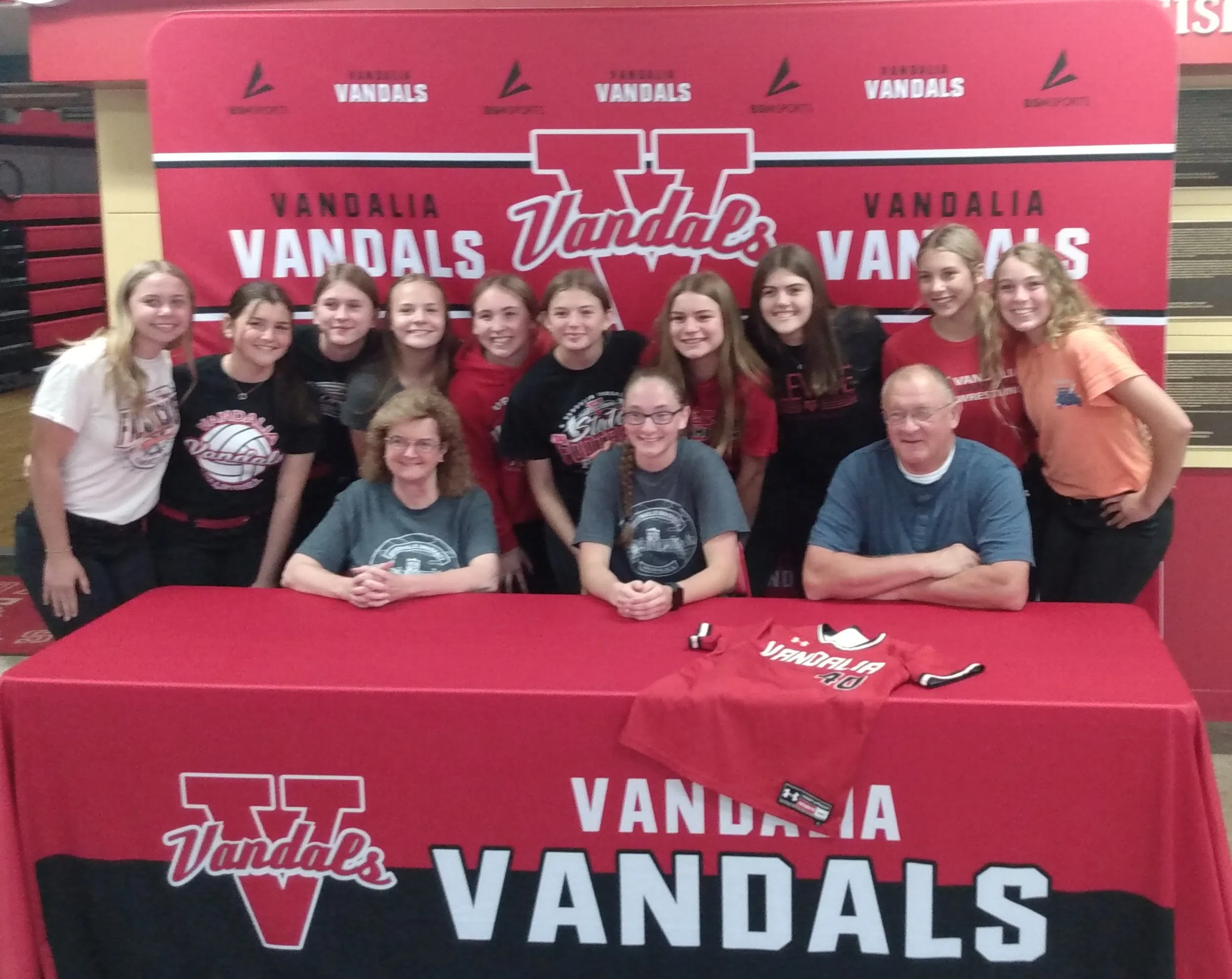 Lady Vandals Senior Standout Madison Lupton signs to play softball at Greenville University