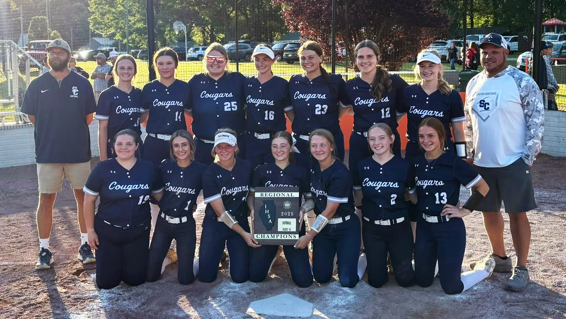 Lady Cougars Capture Fourth Straight Regional Title with Win over Hutsonville/Palestine