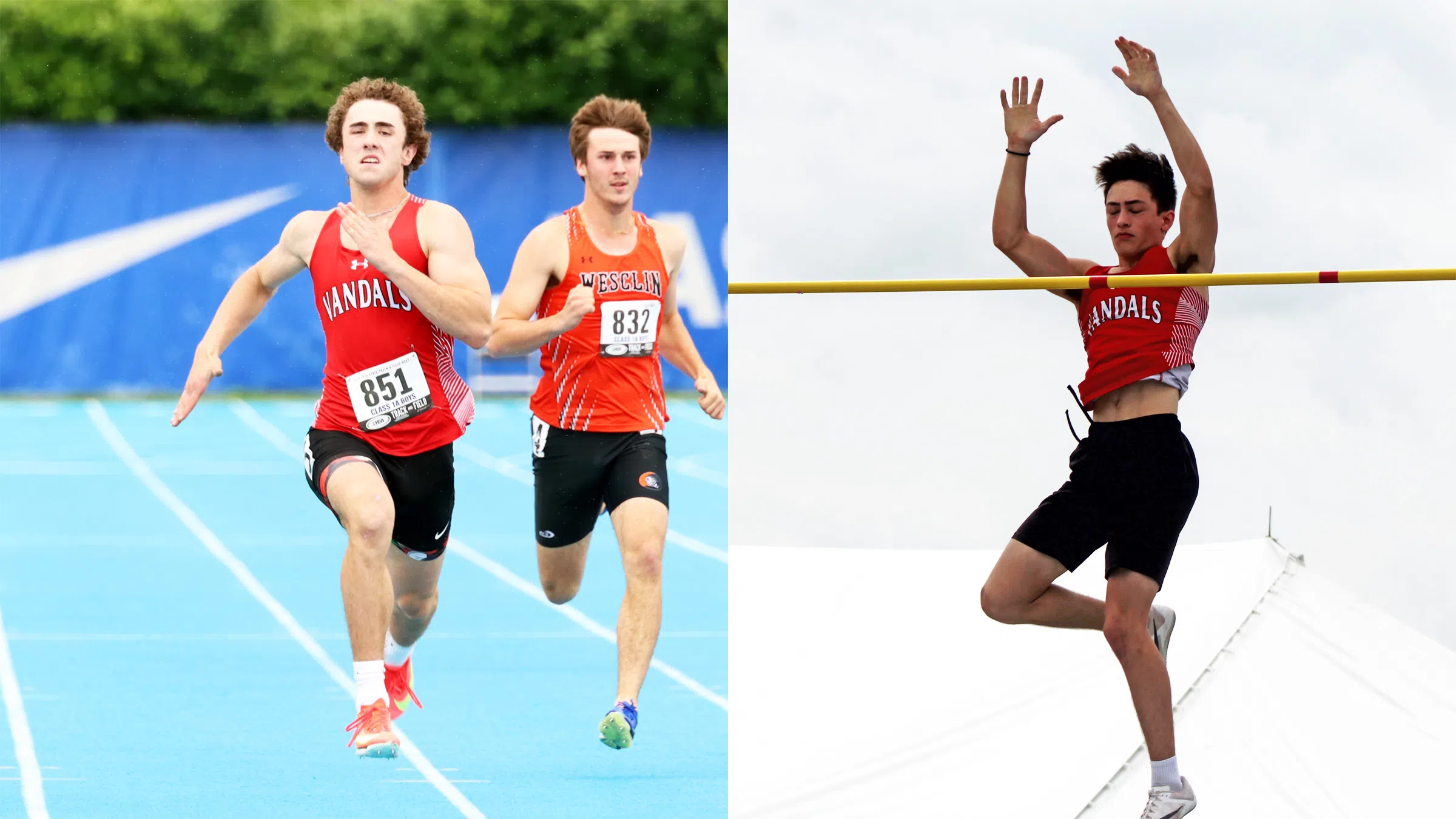 Vandalia's Depew and Wimberly Advance to Finals of the IHSA 1A Boys State Track Meet