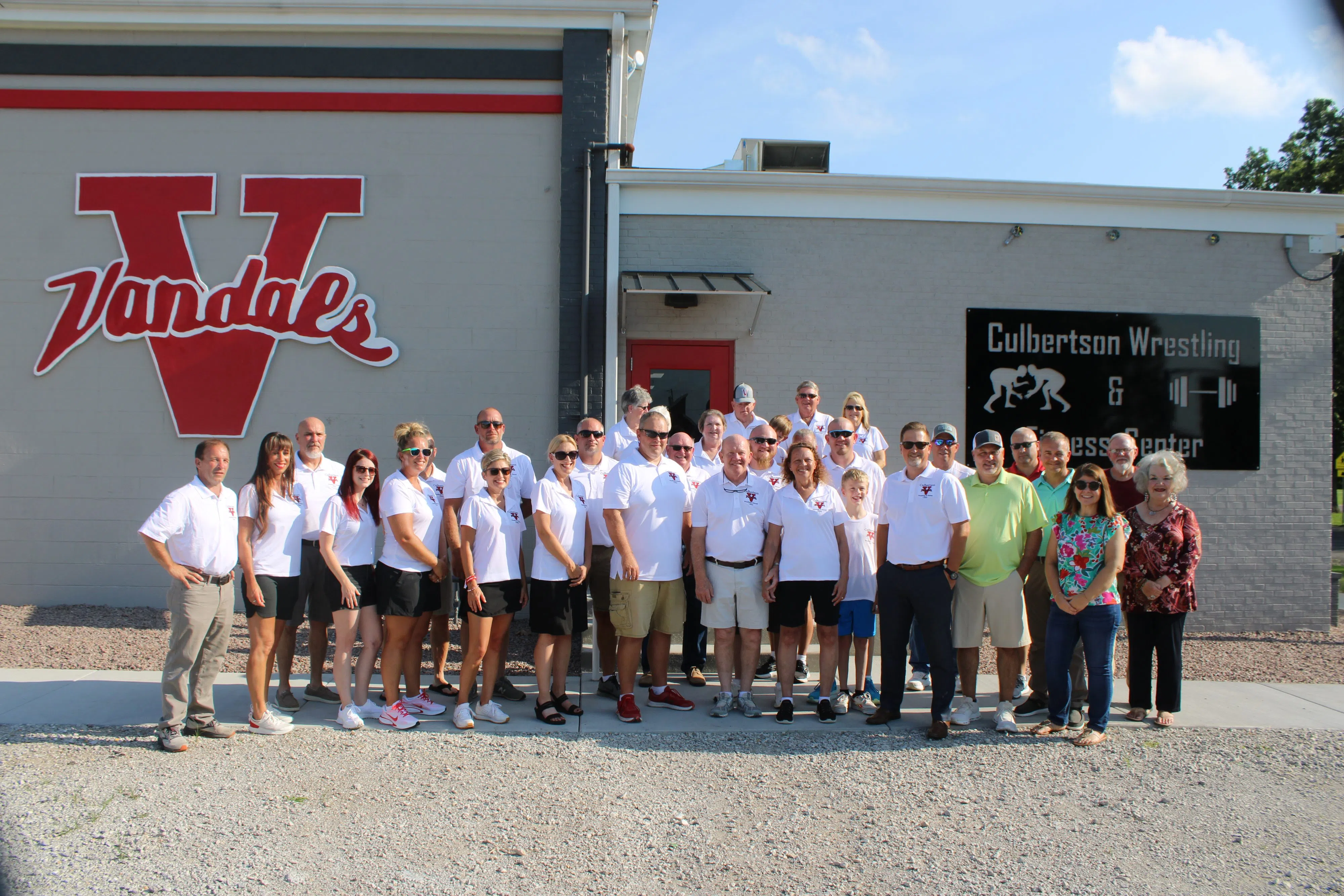 VCHS Holds official Ribbon Cutting for New Fitness Center/Wrestling Room