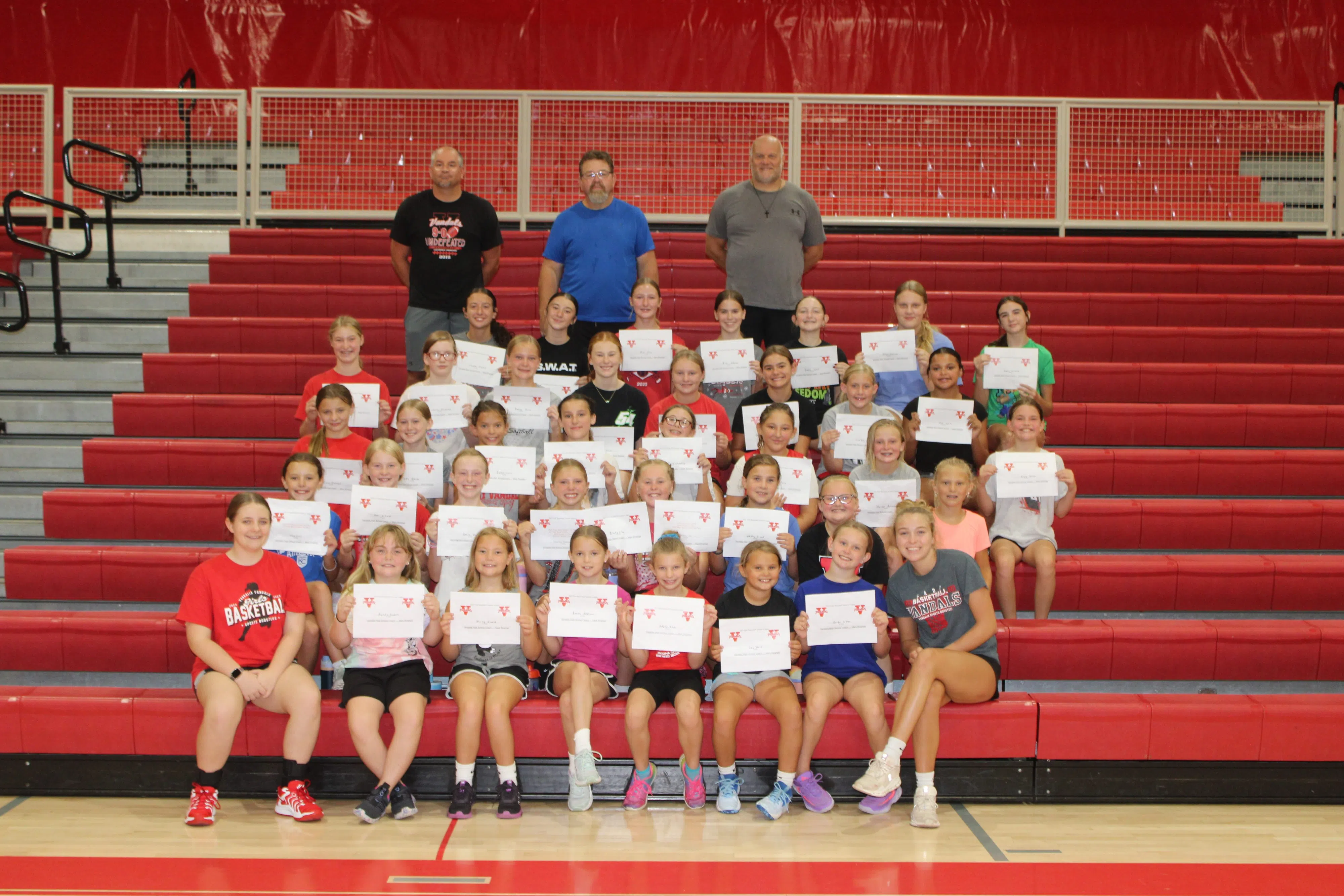 Interview with Lady Vandals Basketball Coach Mark Rinehart as they wrap up their summer league