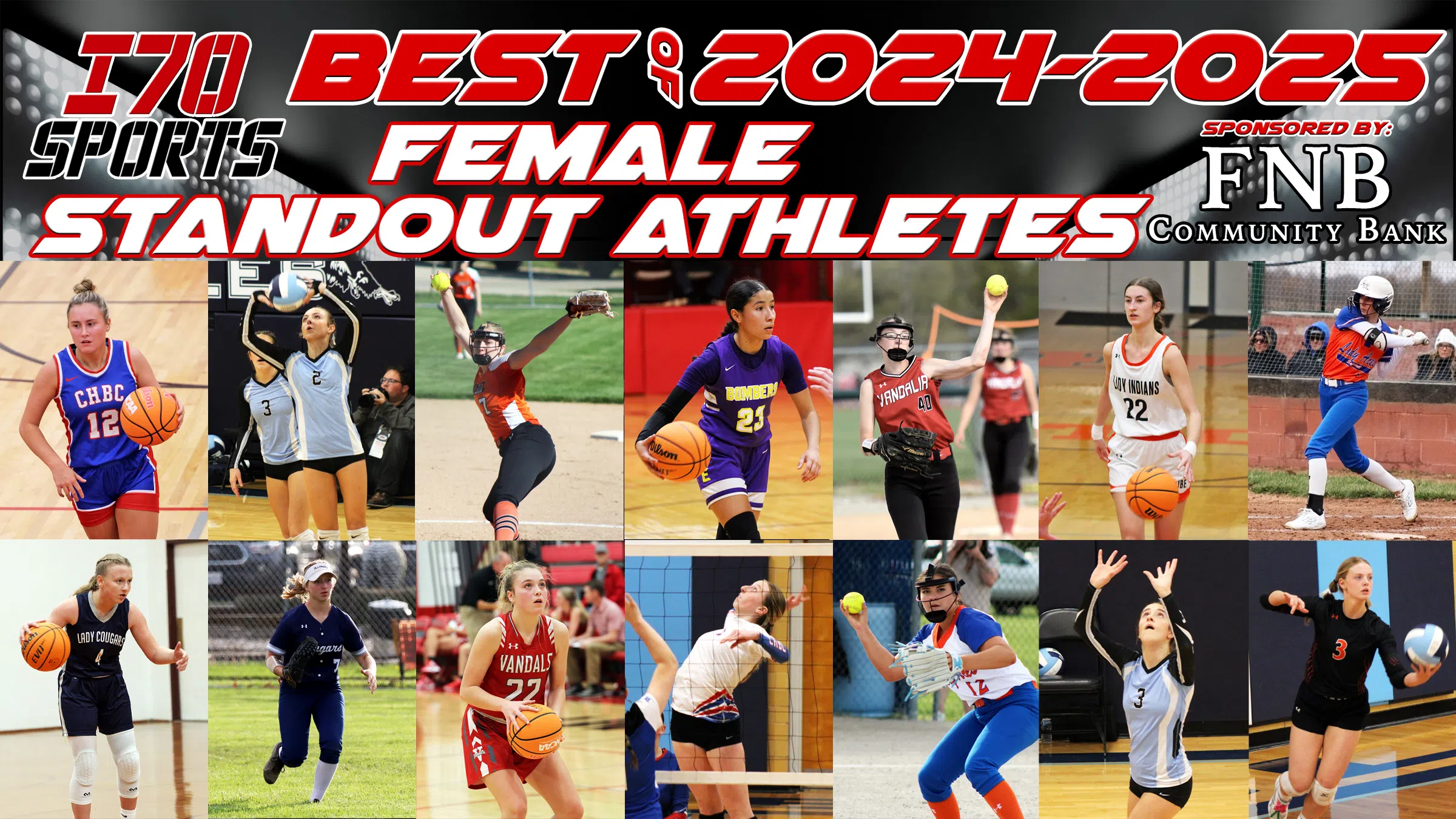 2024-25 “Best Of”–Overall Female Standout Athletes