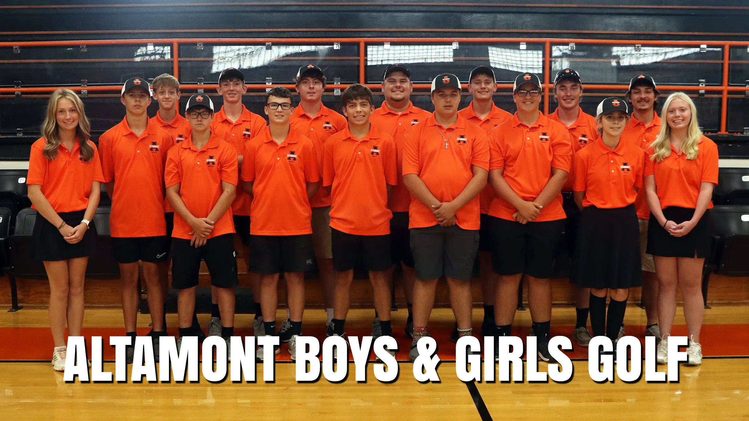 Altamont Boys and Girls Golf in Action at Home on Tuesday