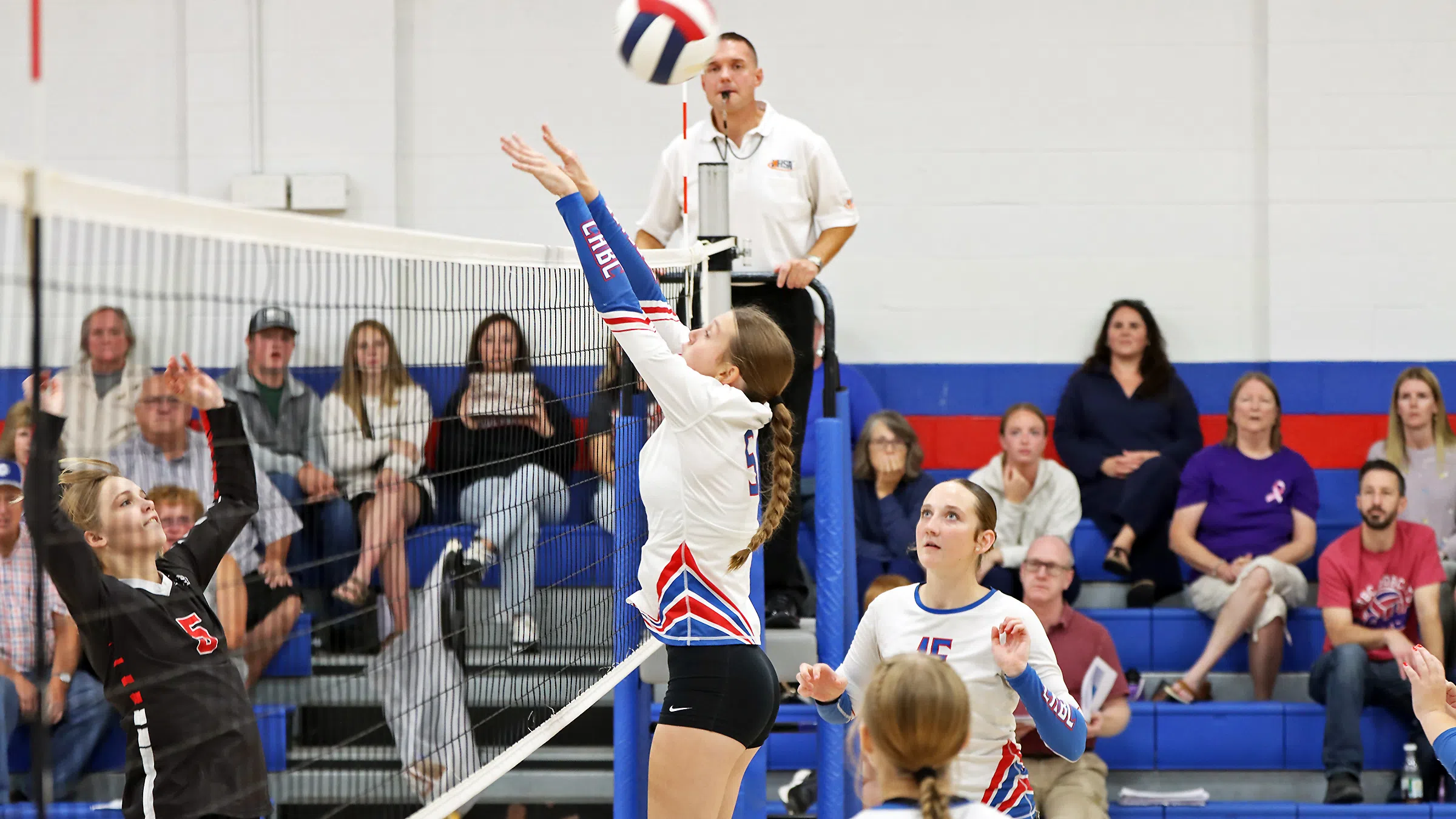 CHBC Volleyball Gets Second Win of Season, Beats Sandoval in Two Sets