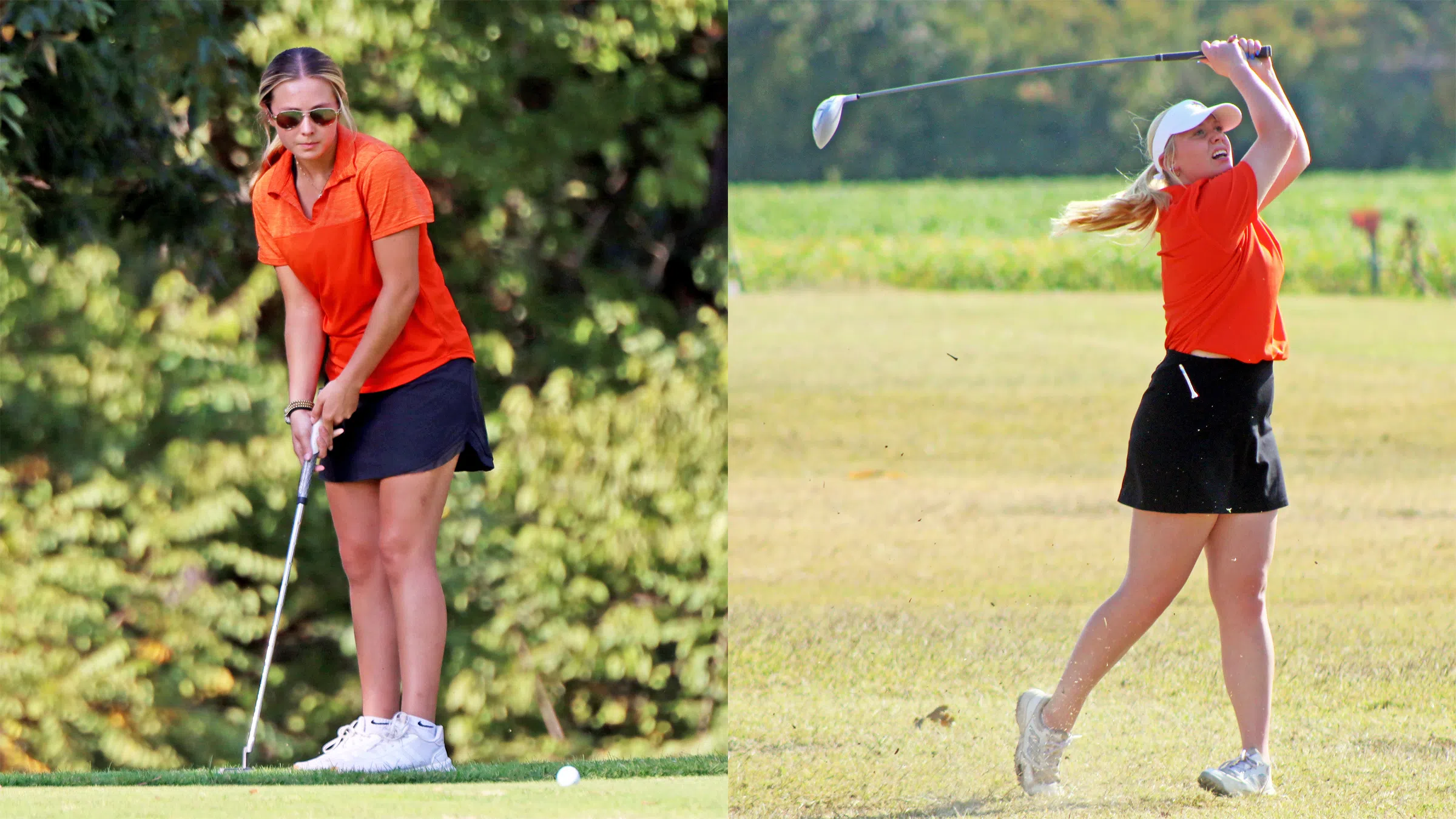 Ramsey and Altamont Girls Compete at Ramsey Lake Golf Course--Annabelle Click the Medalist for the Round