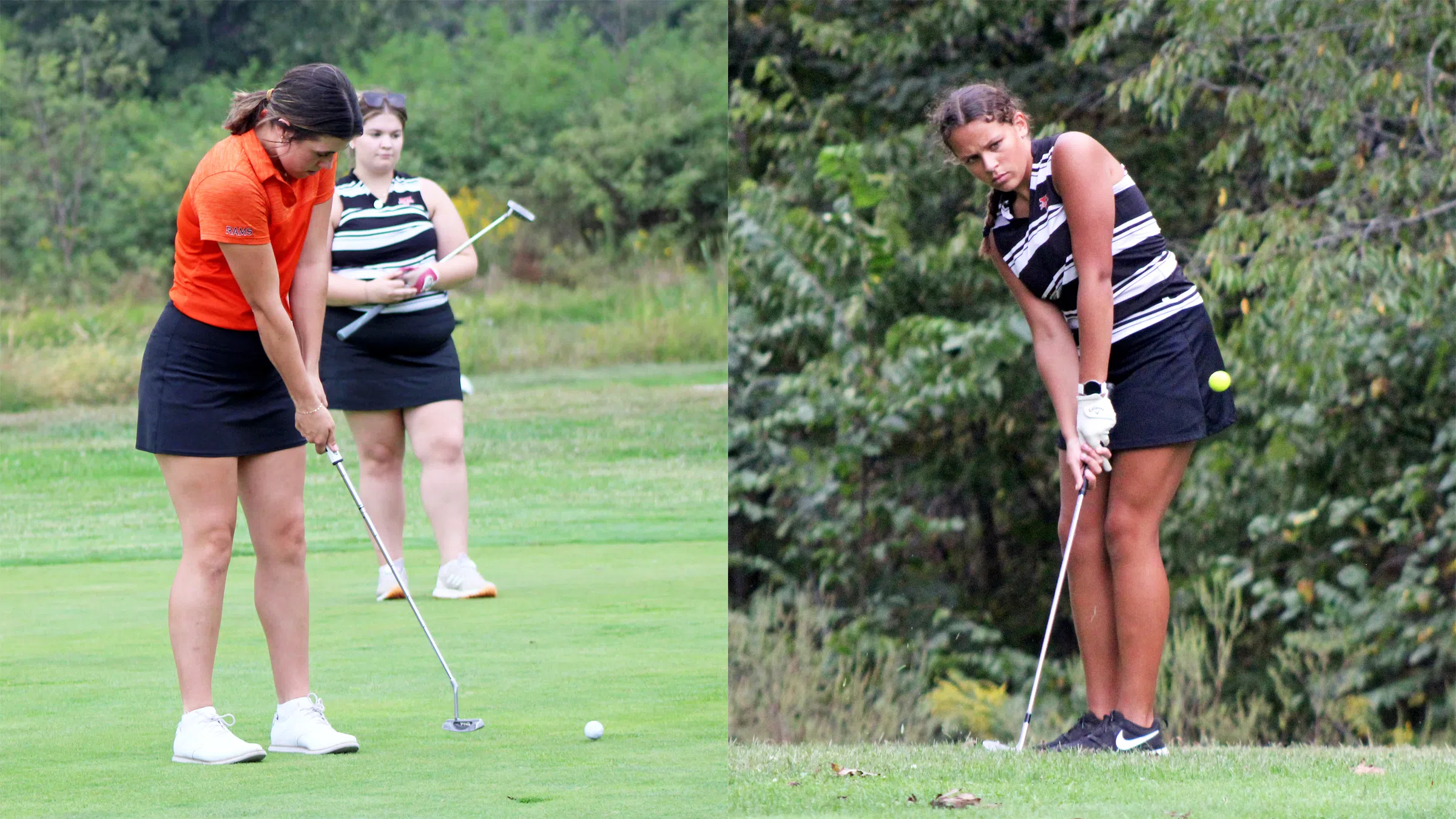 Ramsey Beats Vandalia in Girls Dual Golf Match--Lady Vandal Dakira Brown the Medalist for the round