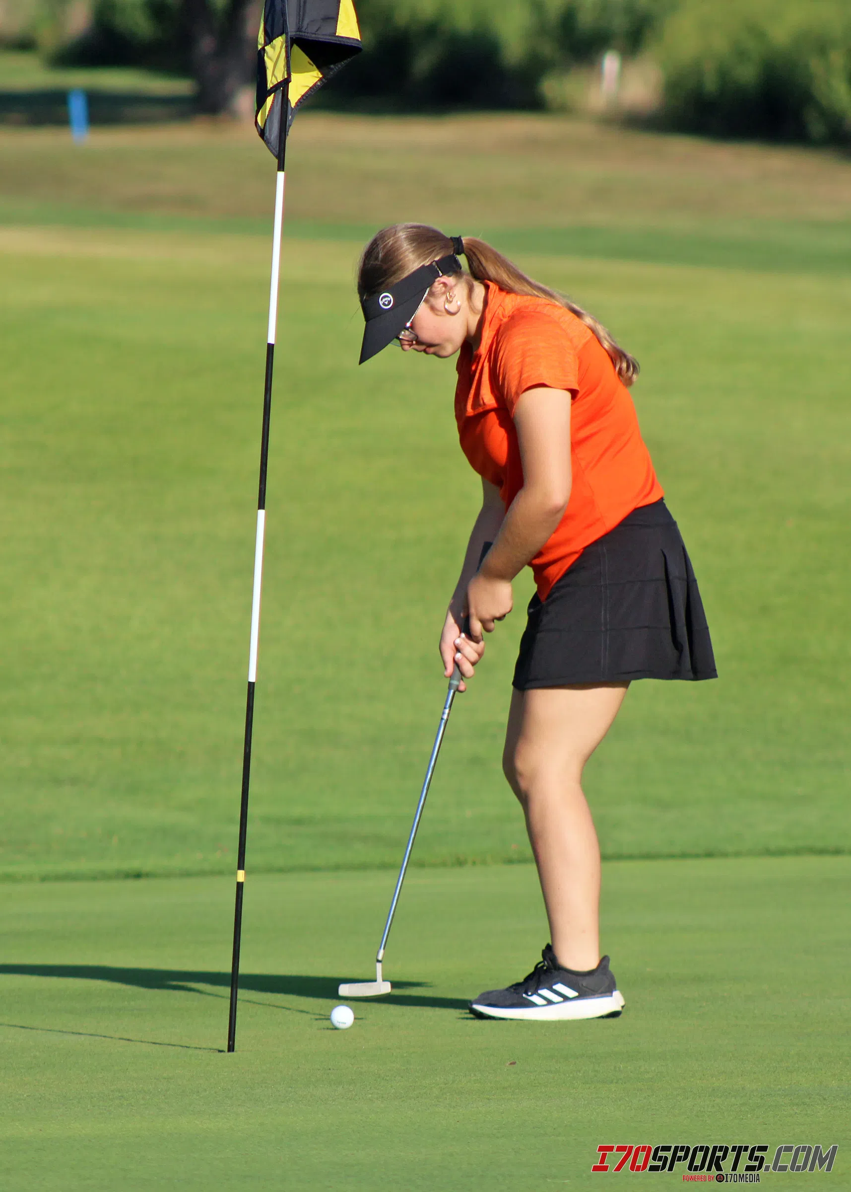 Ramsey Boys and Girls Golf both in action