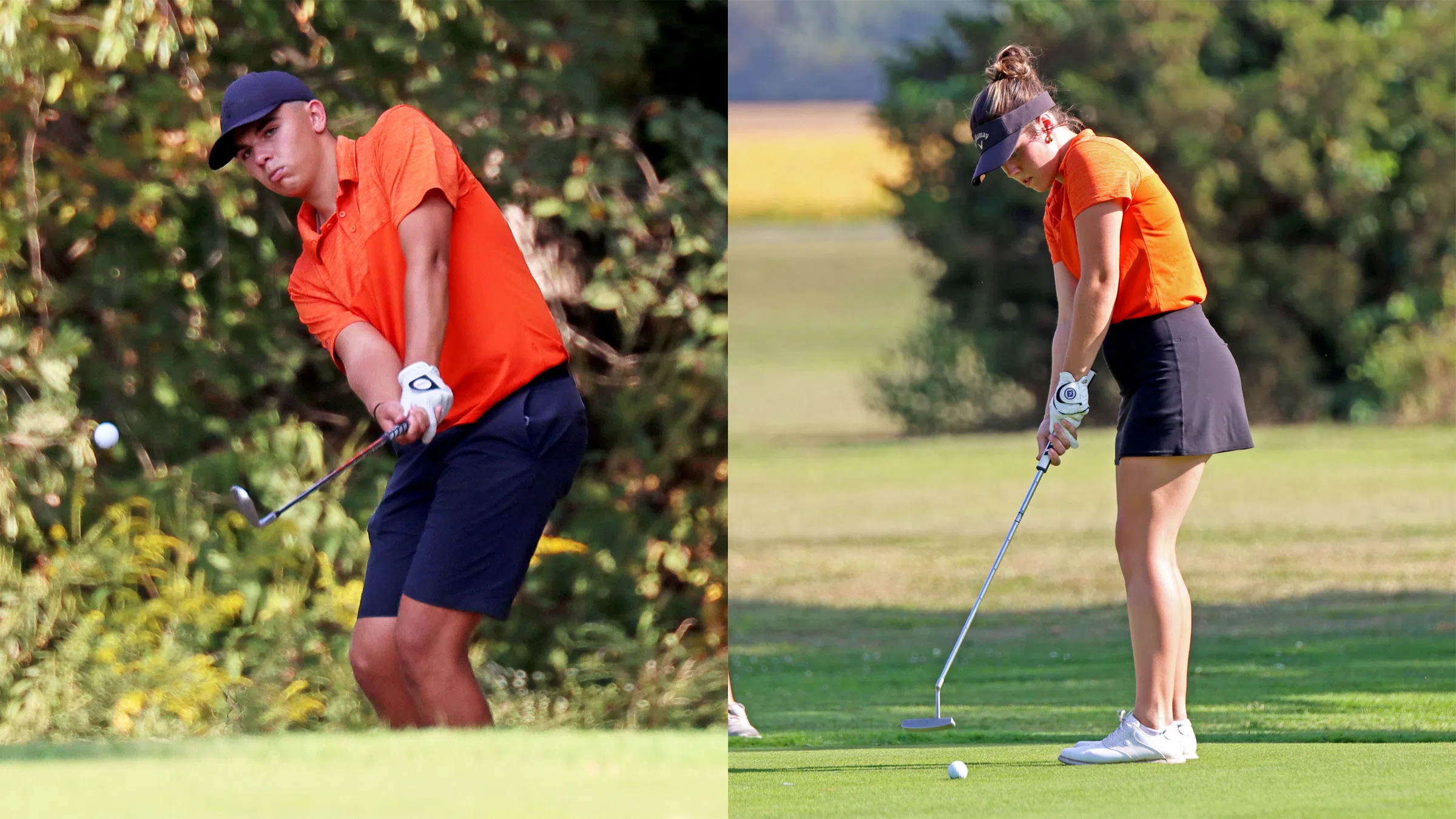 Ramsey Boys and Girls Golf Both Beat Central A&M; Gillock and Click Earn Medalists Honors