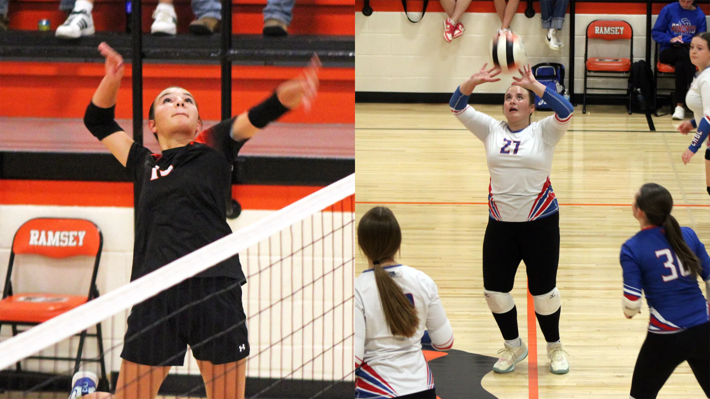 Ramsey Knocks off CHBC in E-I Volleyball Action